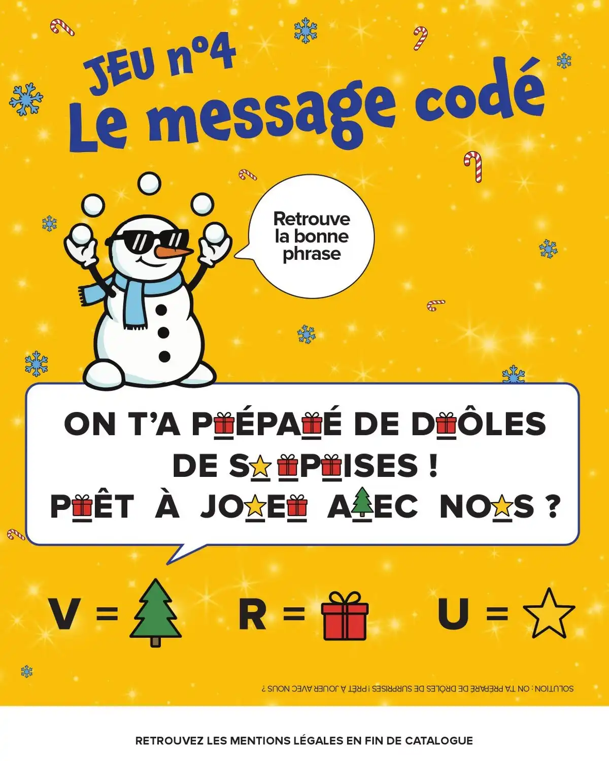 Du 13 Octobre - 7 Décembre