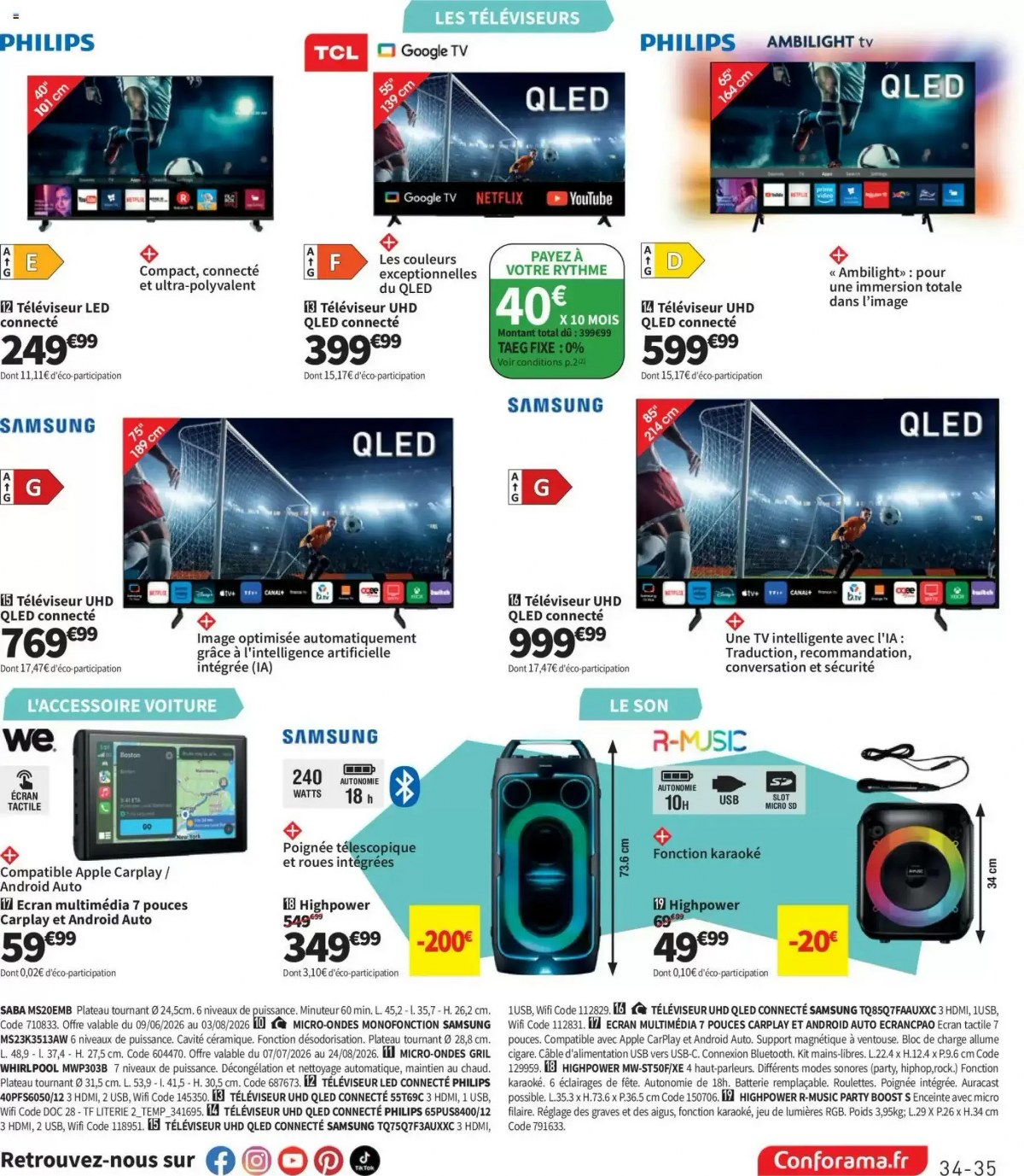 Catalogue Conforama Black Friday 2026 - Image 1 Conforama