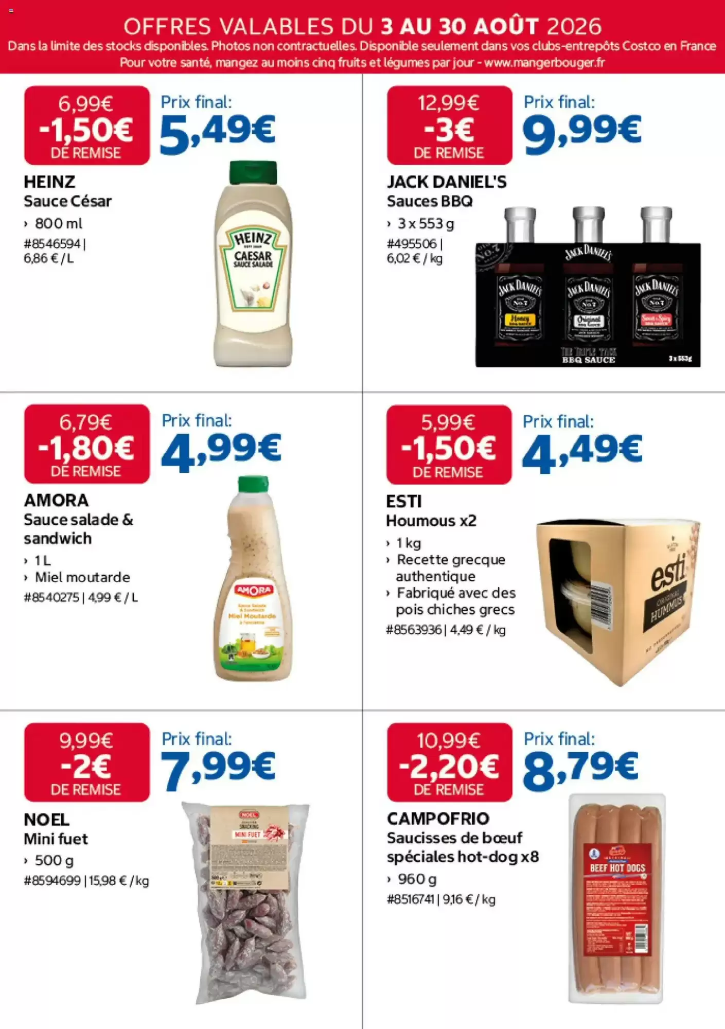 Catalogue Costco Du 3 Août Au 30 Août 2026 - Image 2 Du 3 Août