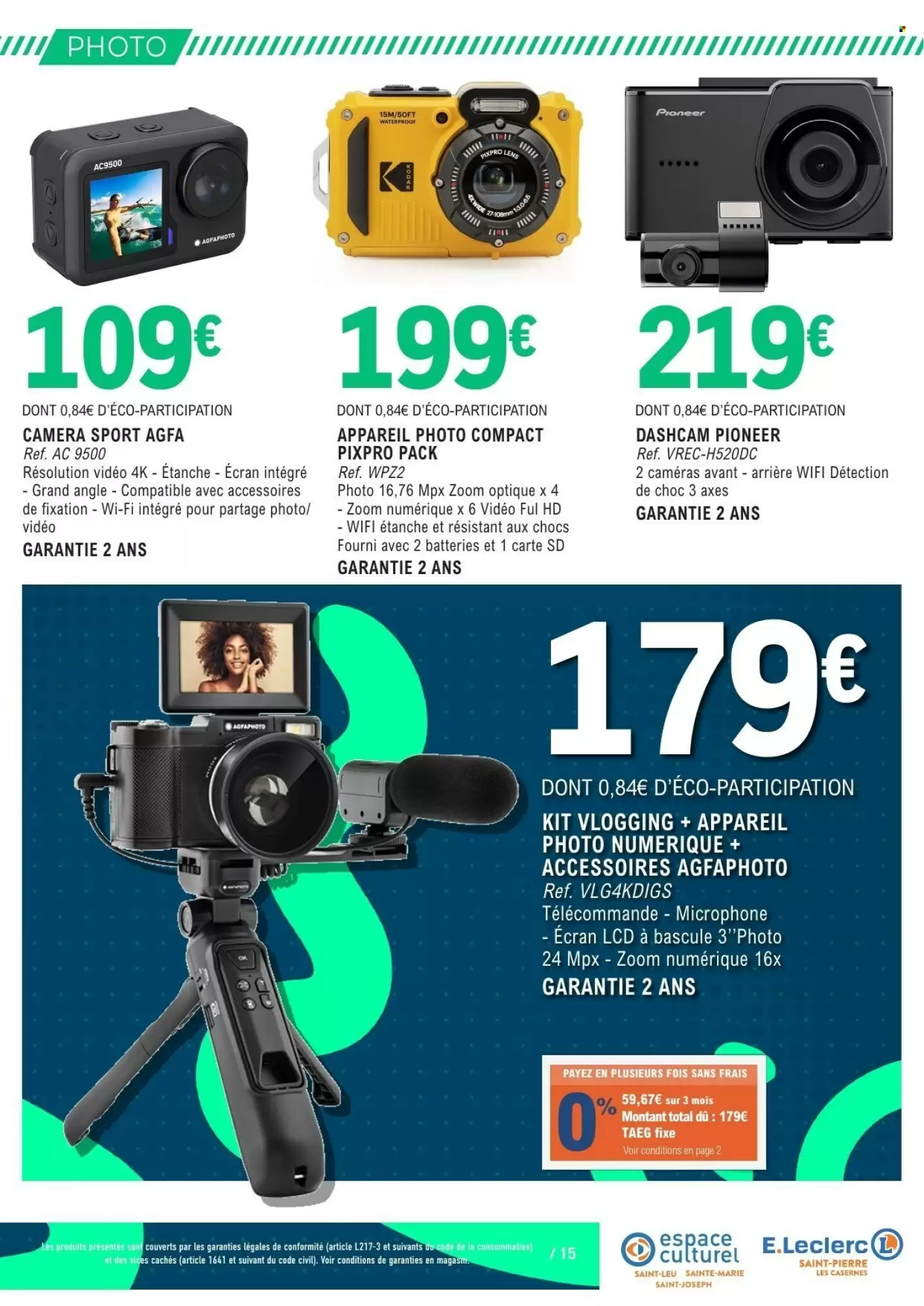 Catalogue Leclerc Du 14 Juillet Au 26 Juillet 2026 - Image 1 Espace-Culturel Du 30 Juin