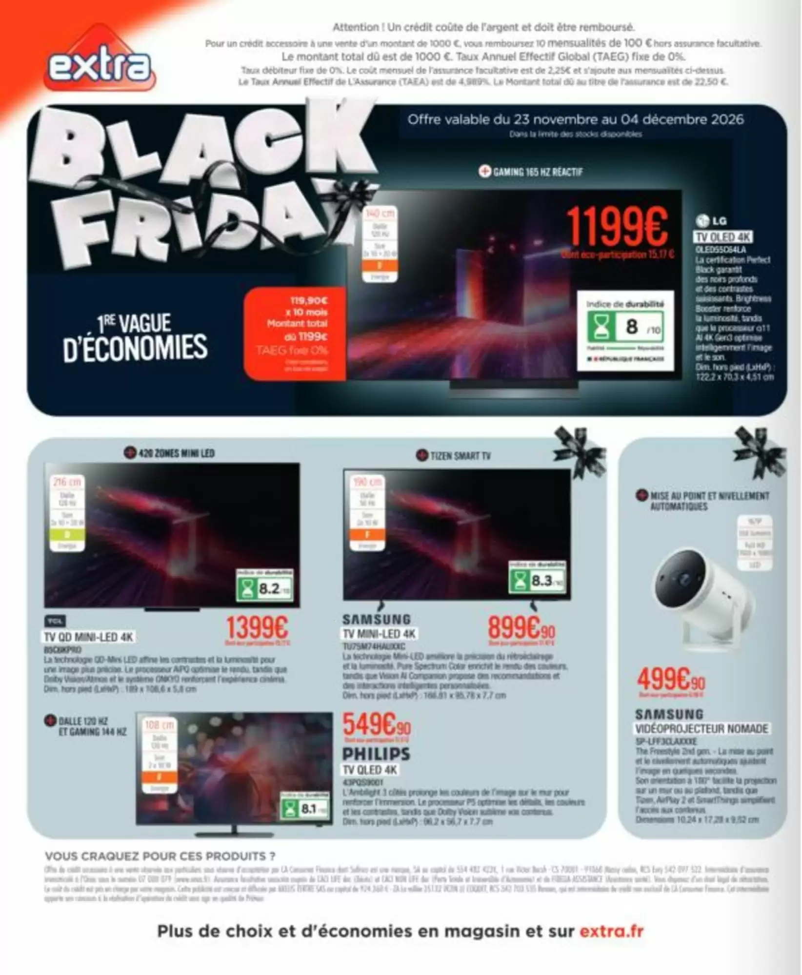 Catalogue Extra Black Friday 2026 - Image 2 Du 23 Novembre