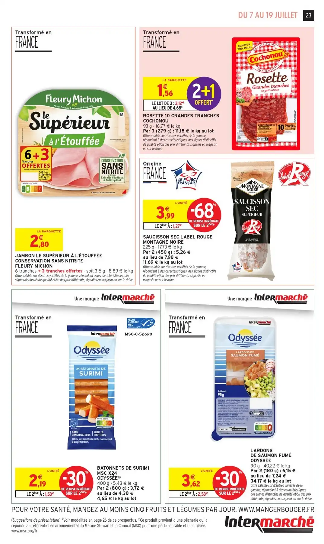 Catalogue Intermarché Super Du 14 Juillet Au 26 Juillet 2026 - Image 1 Du 7 Juillet