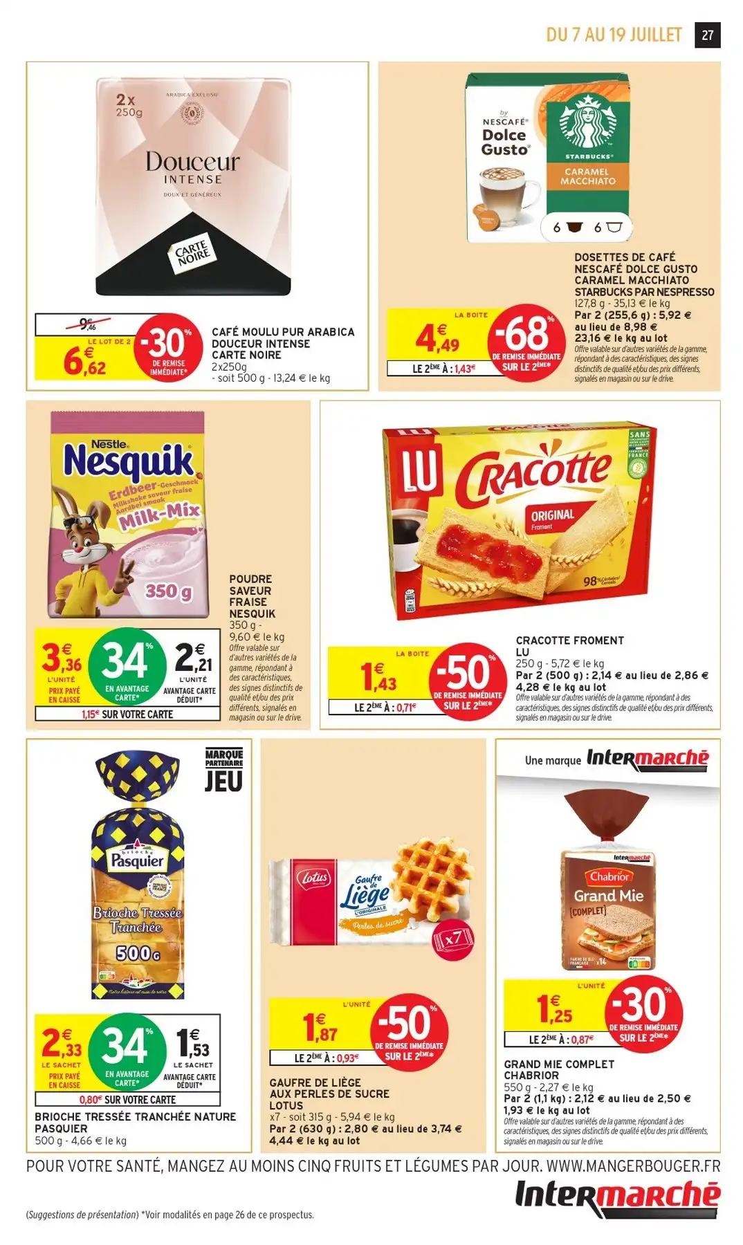 Catalogue Intermarché Super Du 14 Juillet Au 26 Juillet 2026 - Image 1 Du 7 Juillet