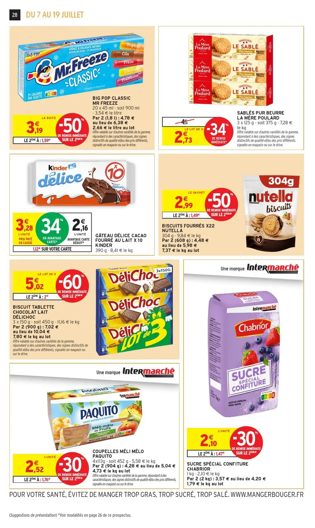 Catalogue Intermarché Super Du 14 Juillet Au 26 Juillet 2026 - Image 2 Du 7 Juillet