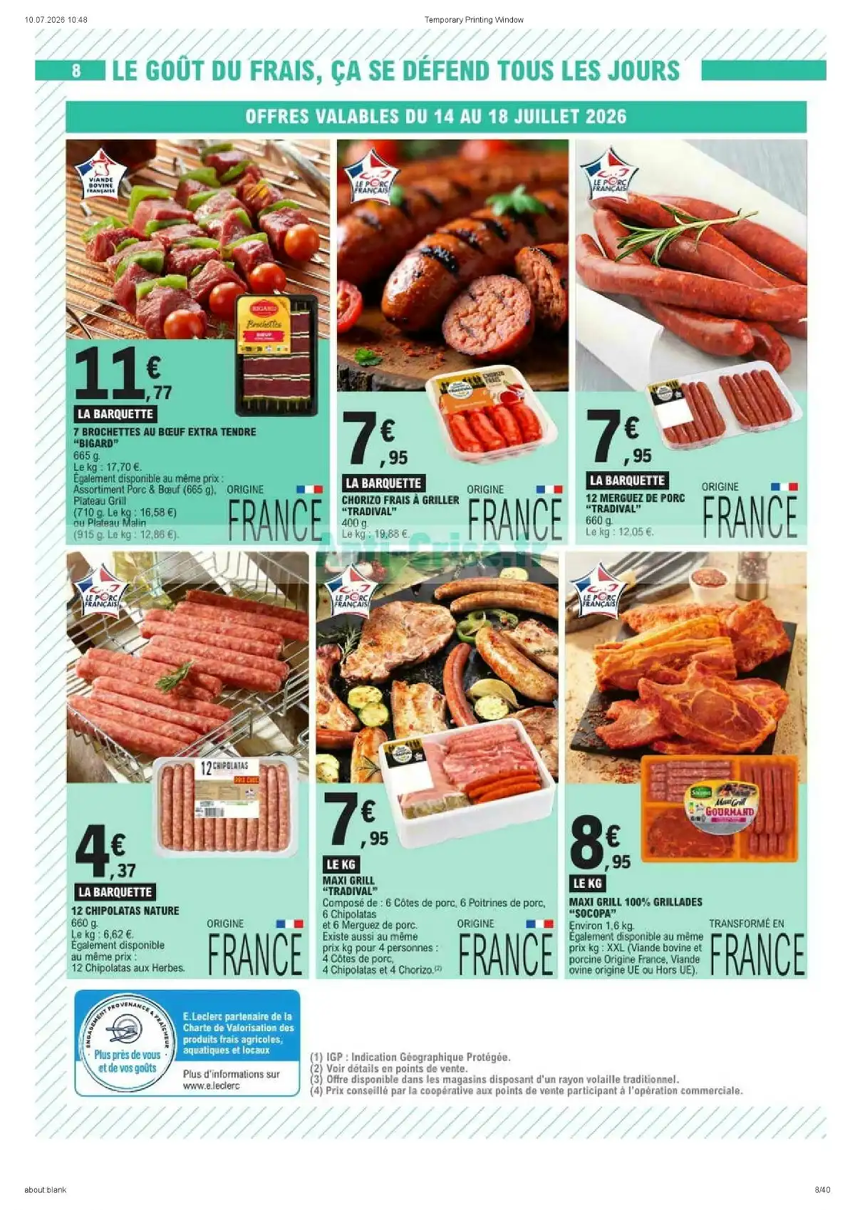 Catalogue Leclerc Du 14 Juillet Au 26 Juillet 2026 - Image 2 Du 14 Juillet