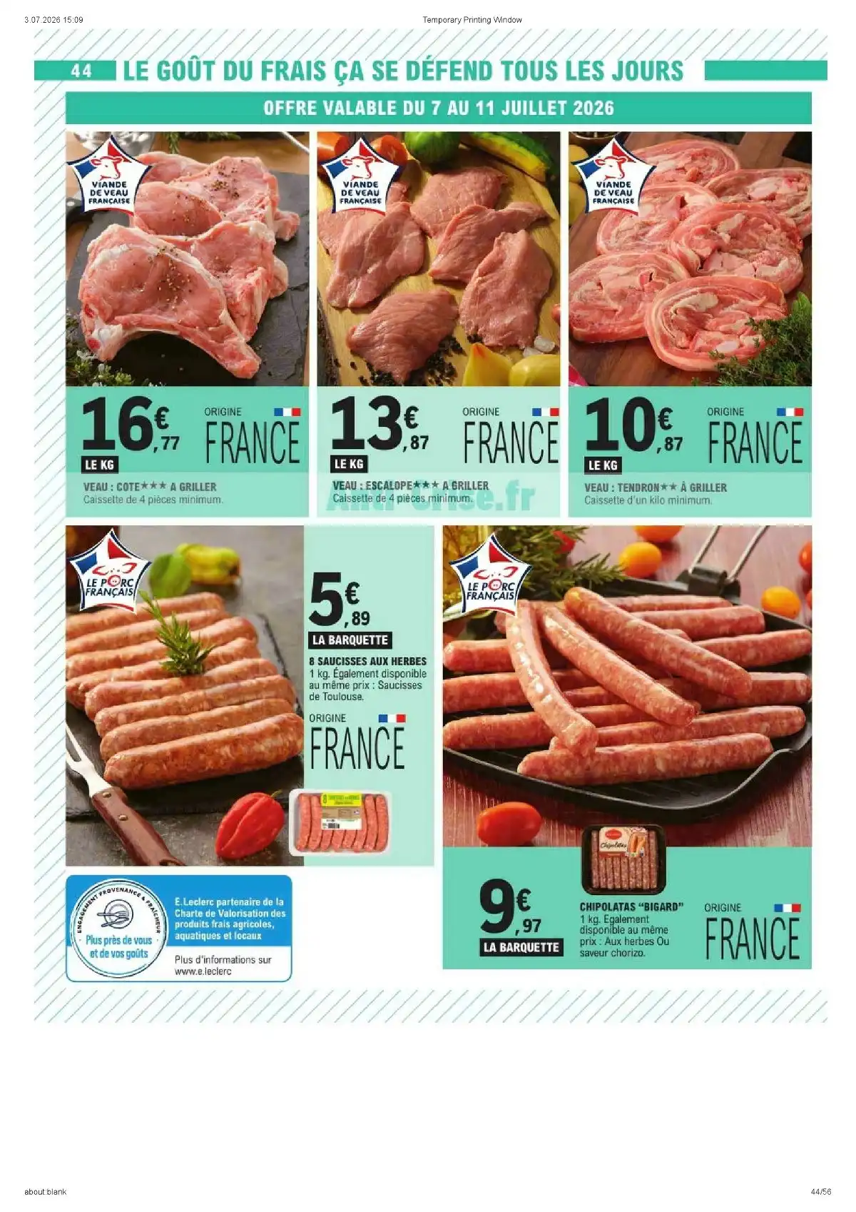 Catalogue Leclerc Du 14 Juillet Au 26 Juillet 2026 - Image 2 Du 7 Juillet