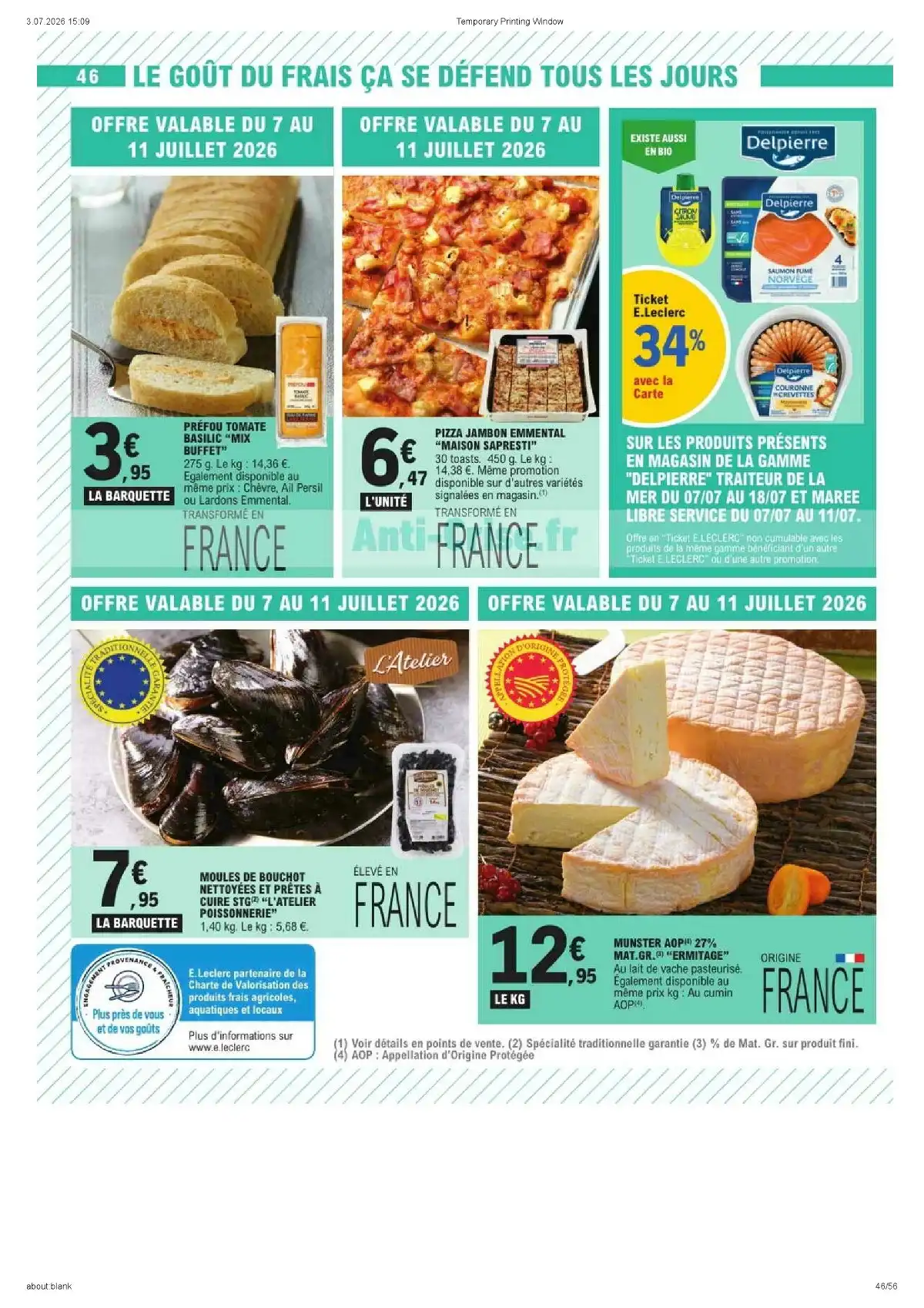 Catalogue Leclerc Du 14 Juillet Au 26 Juillet 2026 - Image 4 Du 7 Juillet