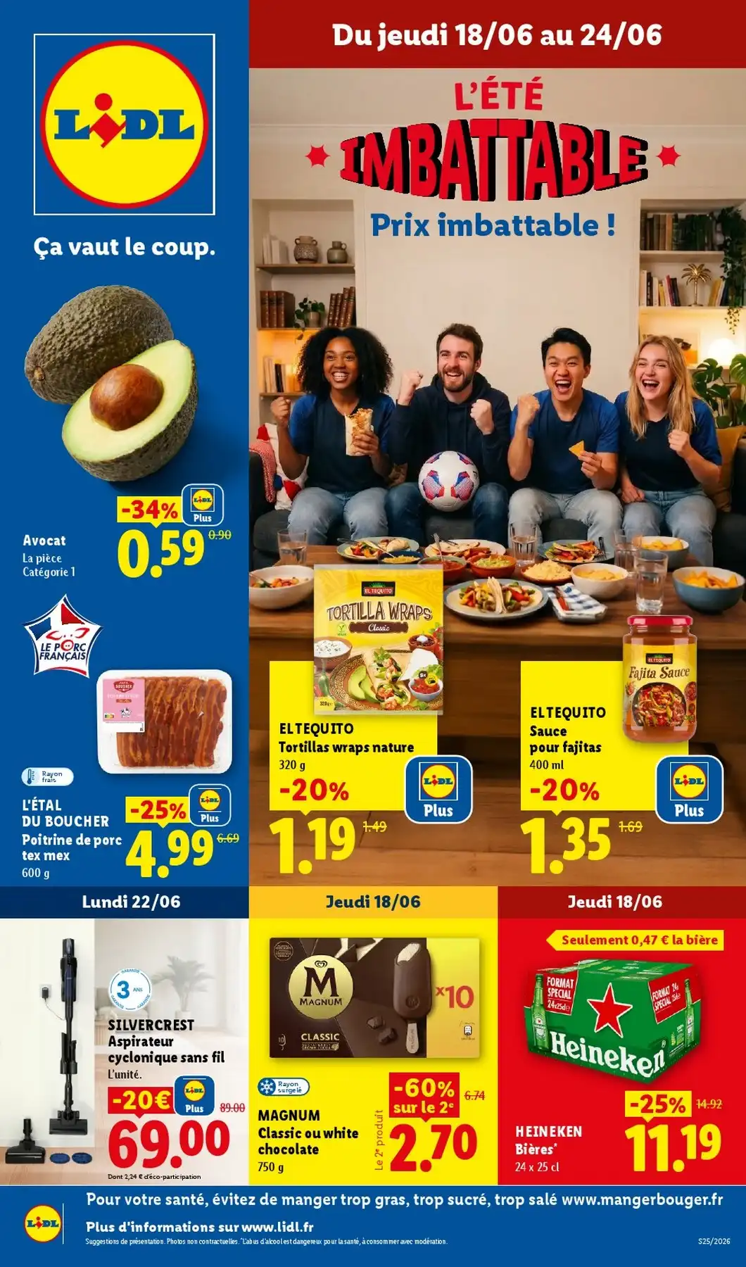 Catalogue Lidl Du 25 Juin Au 01 Juillet 2026 - Image 1 Du 18 Juin
