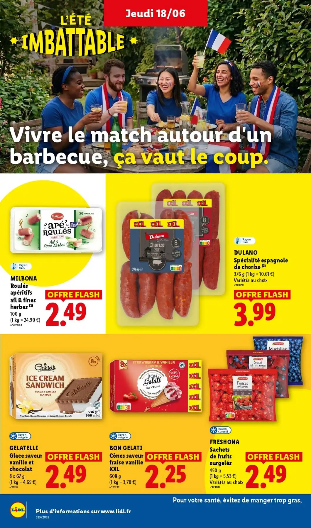 Catalogue Lidl Du 25 Juin Au 01 Juillet 2026 - Image 6 Du 18 Juin