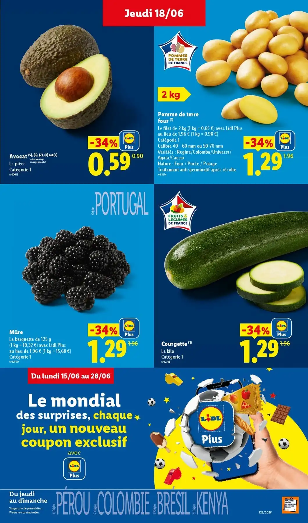 Catalogue Lidl Du 25 Juin Au 01 Juillet 2026 - Image 1 Du 18 Juin