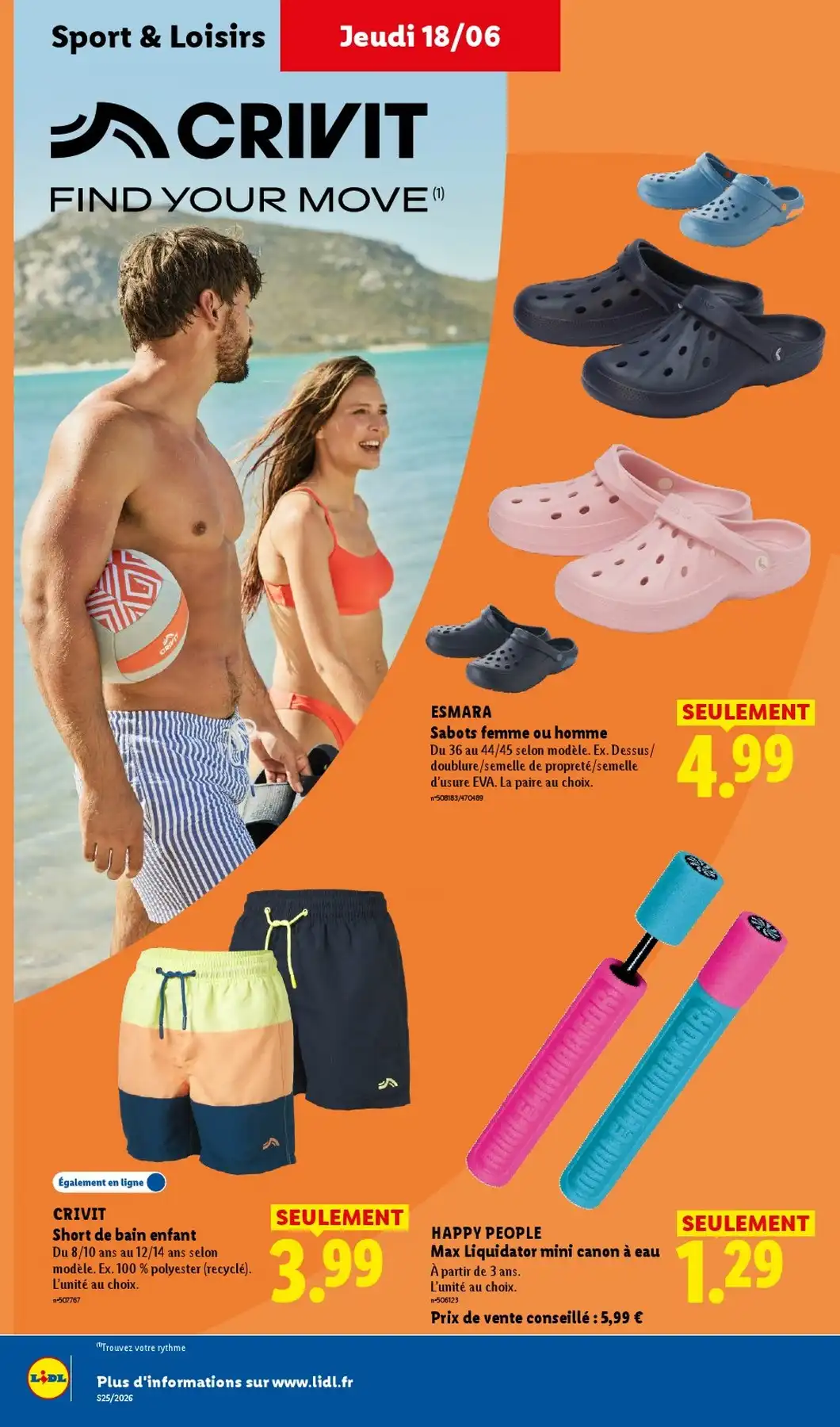 Catalogue Lidl Du 25 Juin Au 01 Juillet 2026 - Image 6 Du 18 Juin