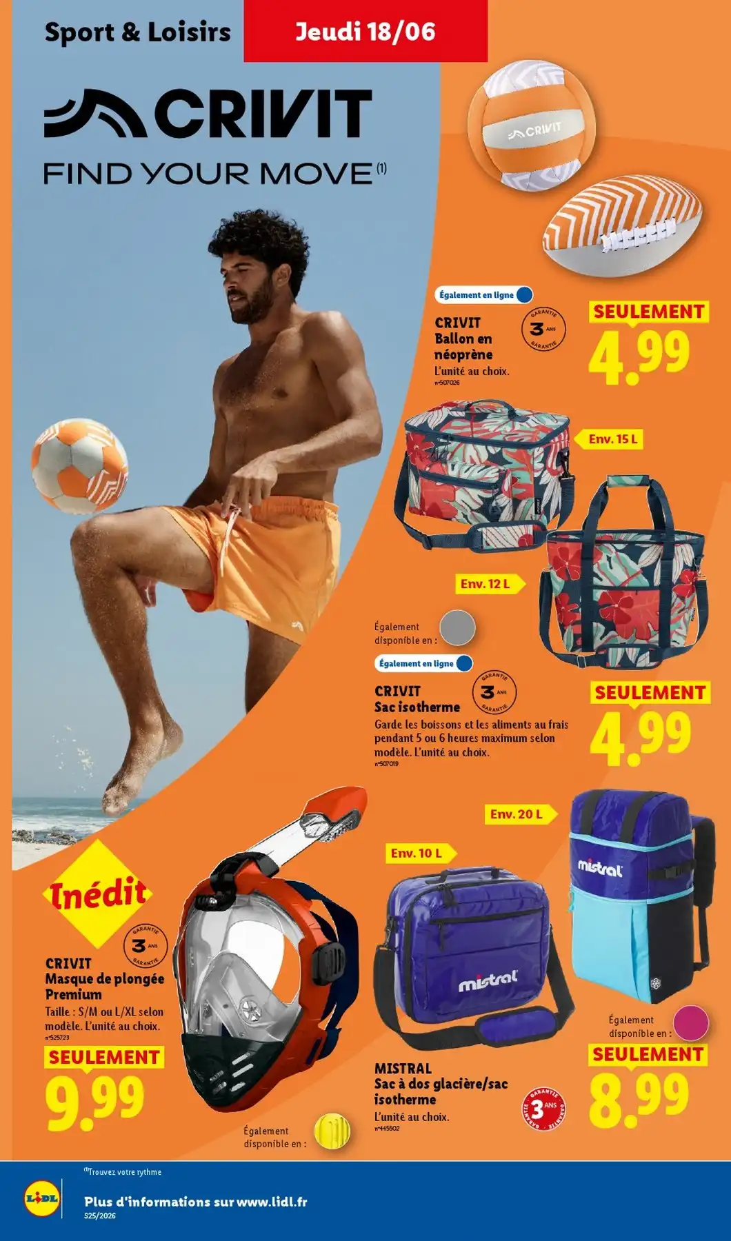 Catalogue Lidl Du 25 Juin Au 01 Juillet 2026 - Image 2 Du 18 Juin