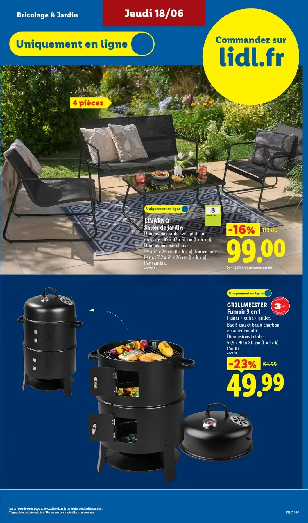 Catalogue Lidl Du 25 Juin Au 01 Juillet 2026 - Image 1 Du 18 Juin