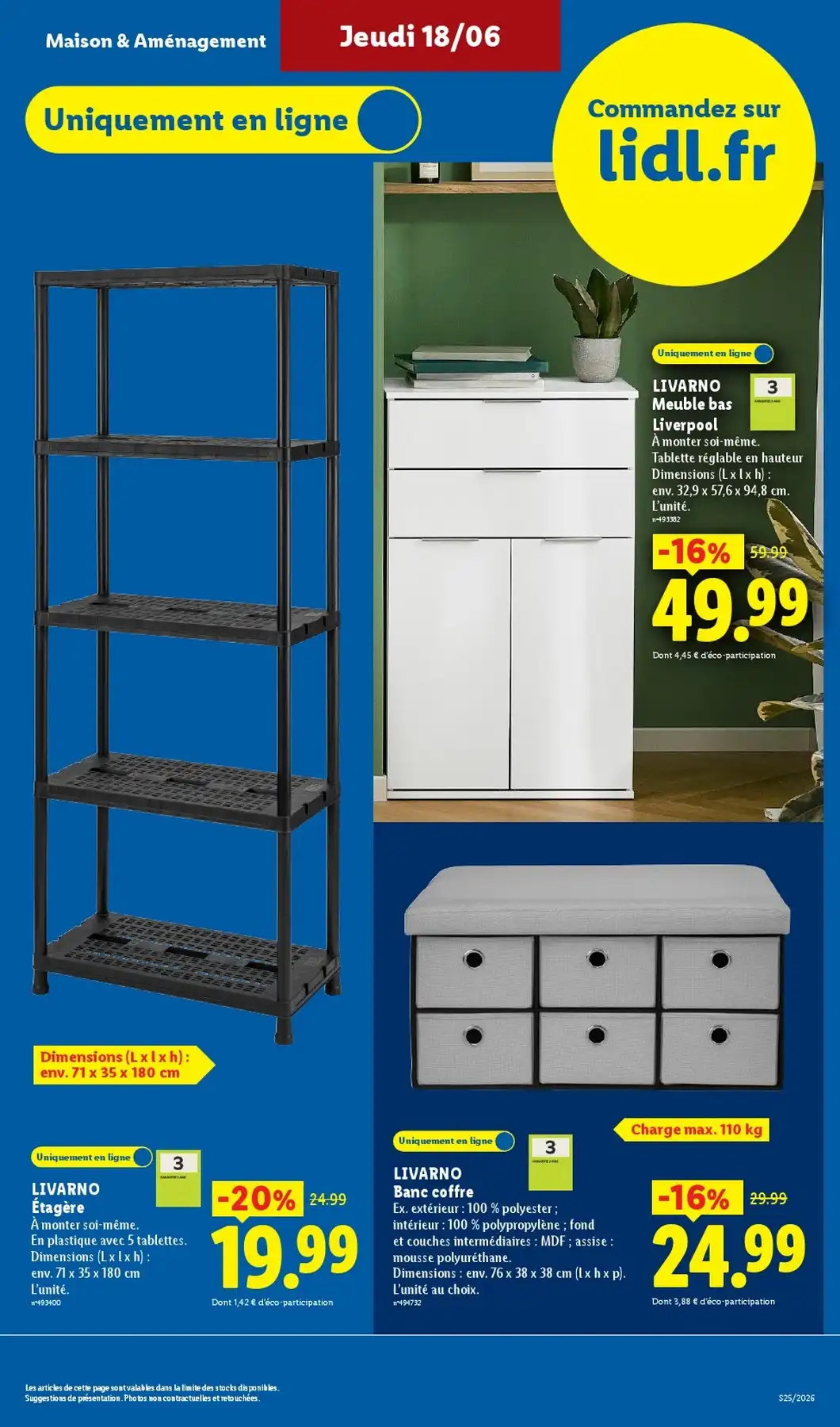 Catalogue Lidl Du 25 Juin Au 01 Juillet 2026 - Image 3 Du 18 Juin