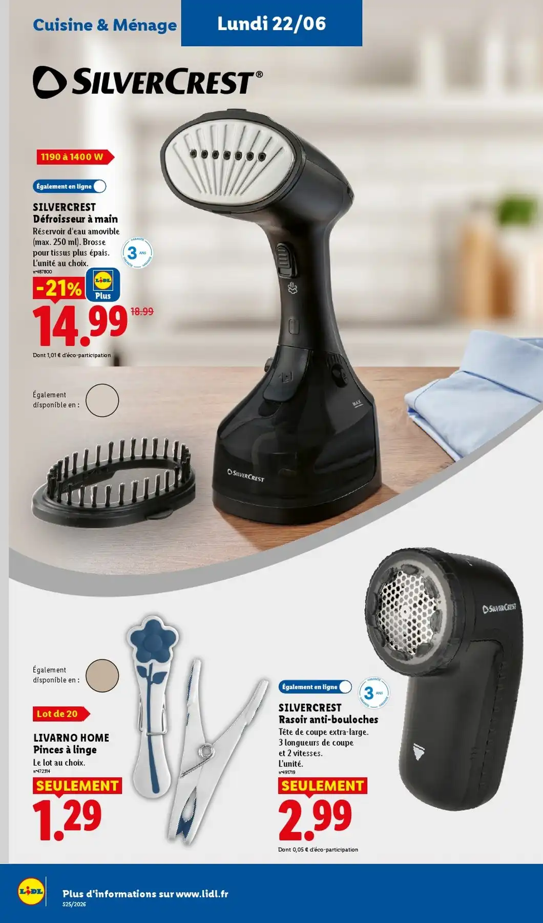 Catalogue Lidl Du 25 Juin Au 01 Juillet 2026 - Image 6 Du 18 Juin