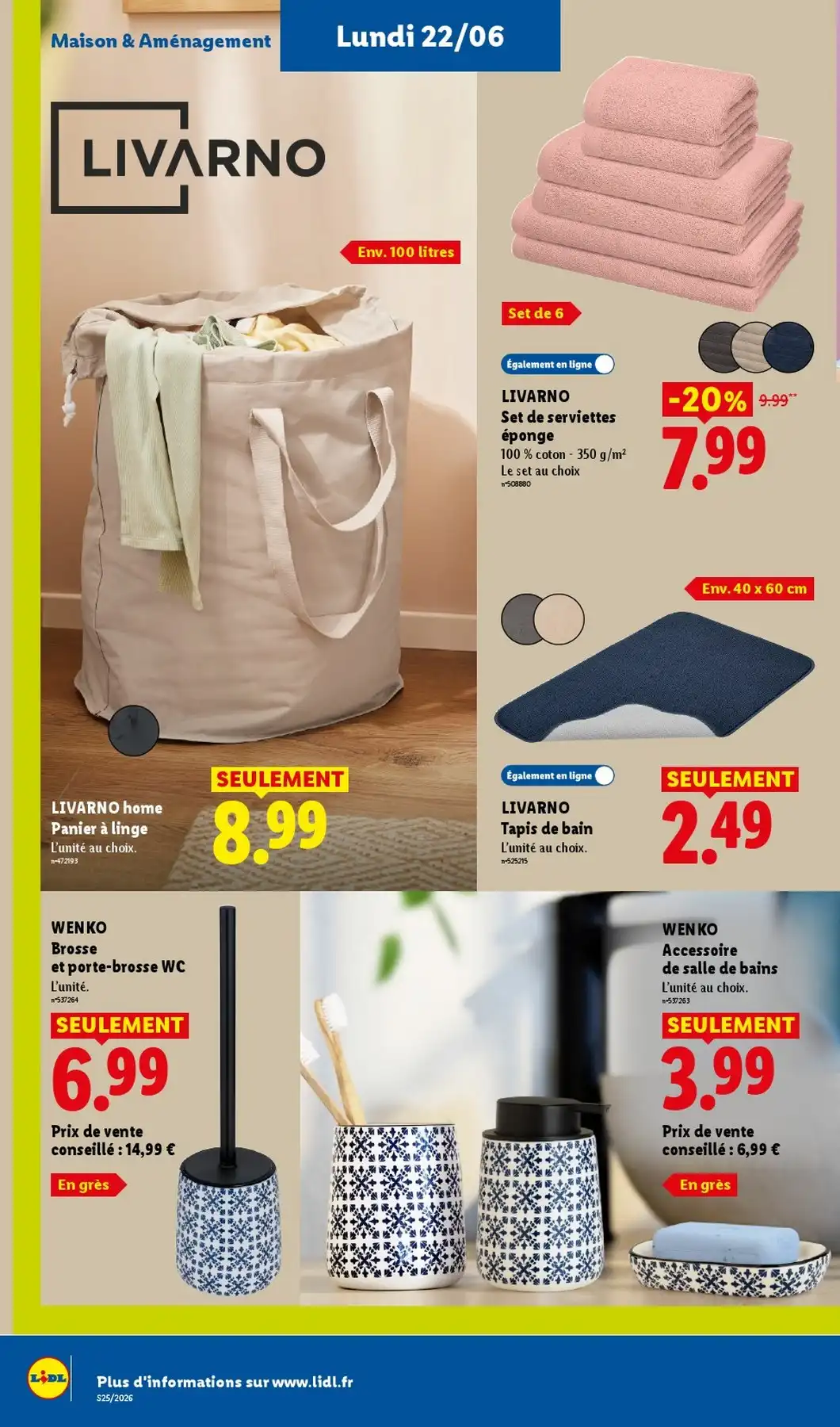 Catalogue Lidl Du 25 Juin Au 01 Juillet 2026 - Image 2 Du 18 Juin