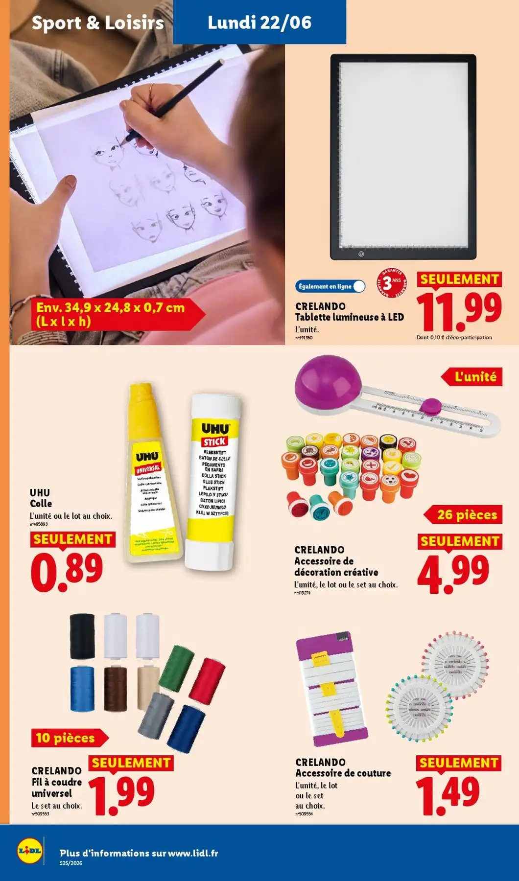 Catalogue Lidl Du 25 Juin Au 01 Juillet 2026 - Image 4 Du 18 Juin
