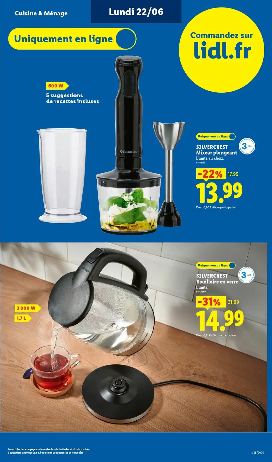 Catalogue Lidl Du 25 Juin Au 01 Juillet 2026 - Image 1 Du 18 Juin