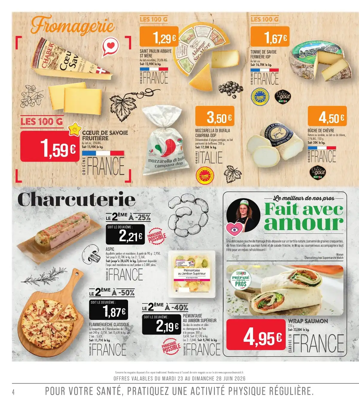 Catalogue Match Du 30 Juin Au 12 Juillet 2026 - Image 2 Du 23 Juin