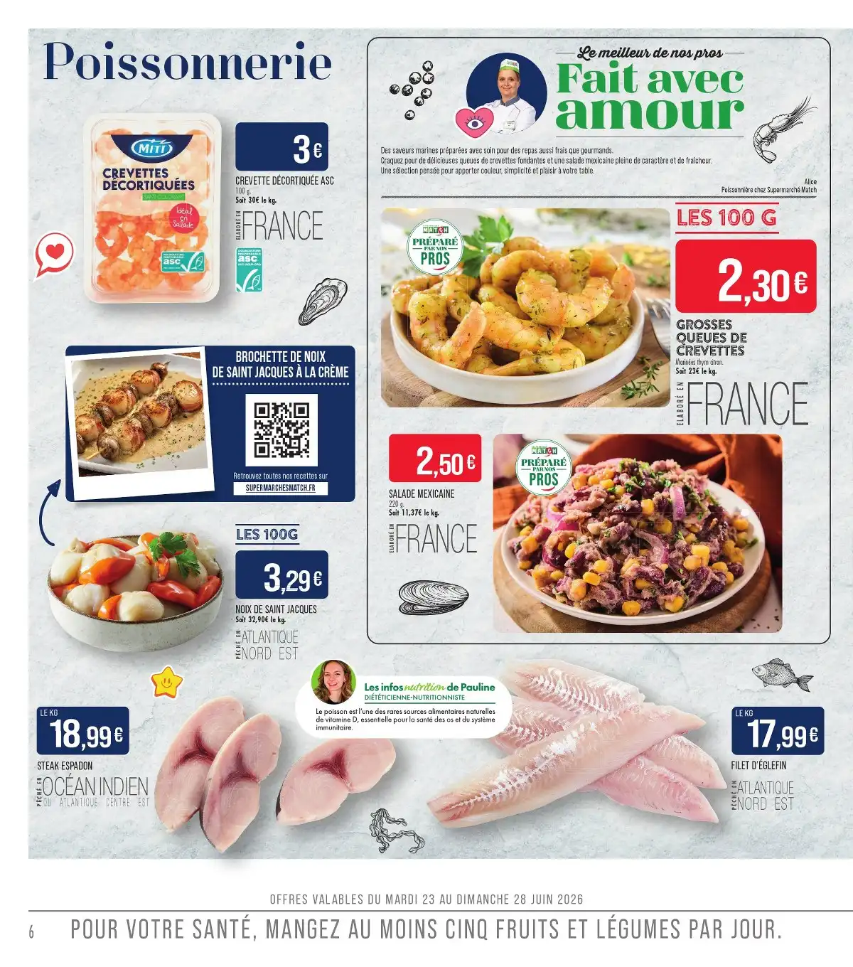 Catalogue Match Du 30 Juin Au 12 Juillet 2026 - Image 4 Du 23 Juin