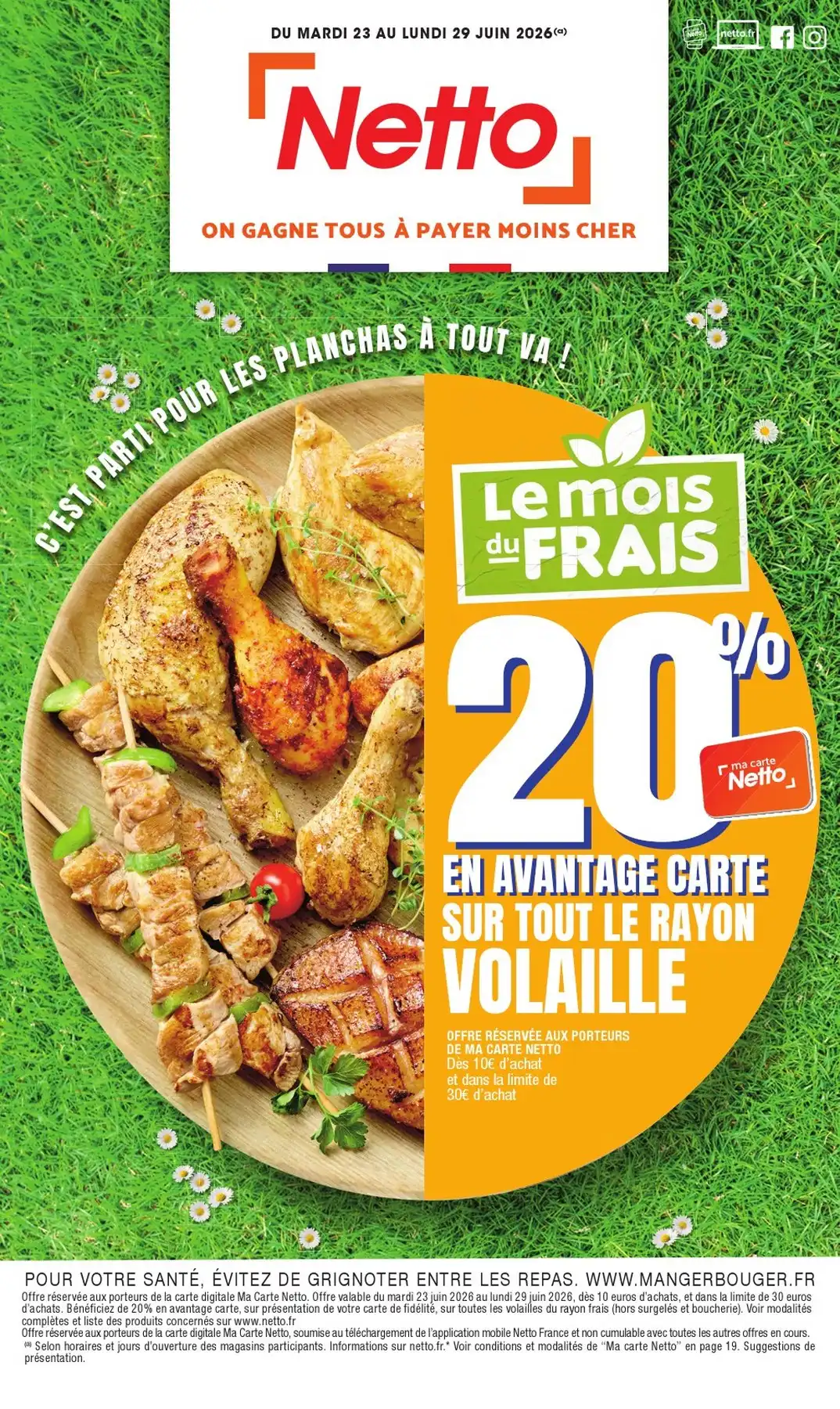 Catalogue Netto Du 30 Juin Au 6 Juillet 2026 - Image 1 Du 23 Juin