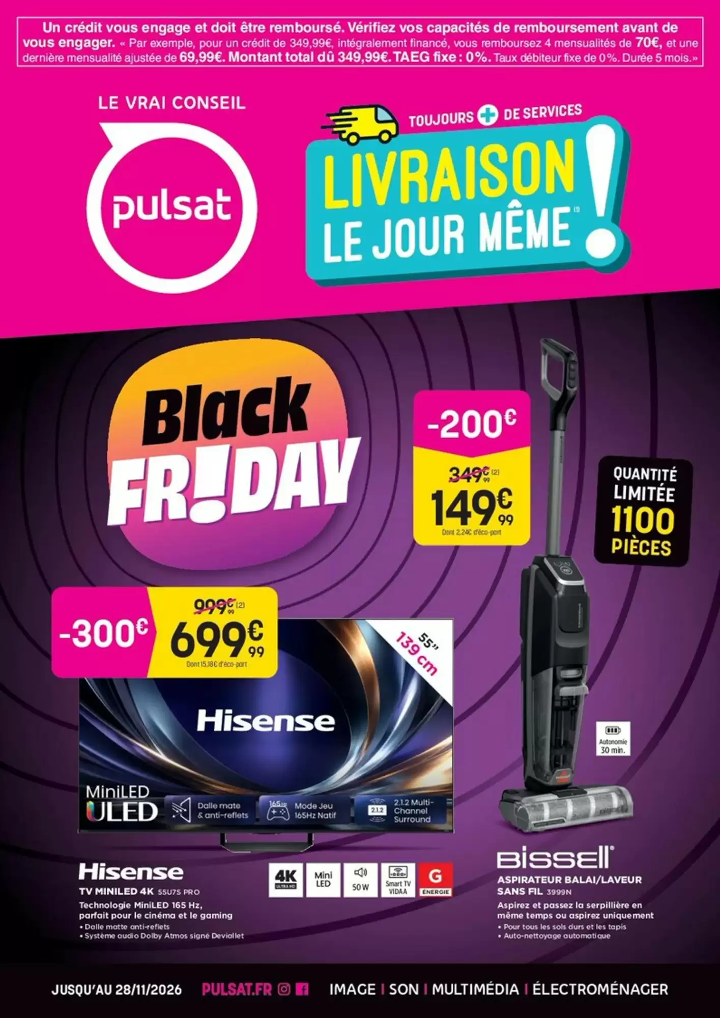 Du 26 Octobre - 28 Novembre
