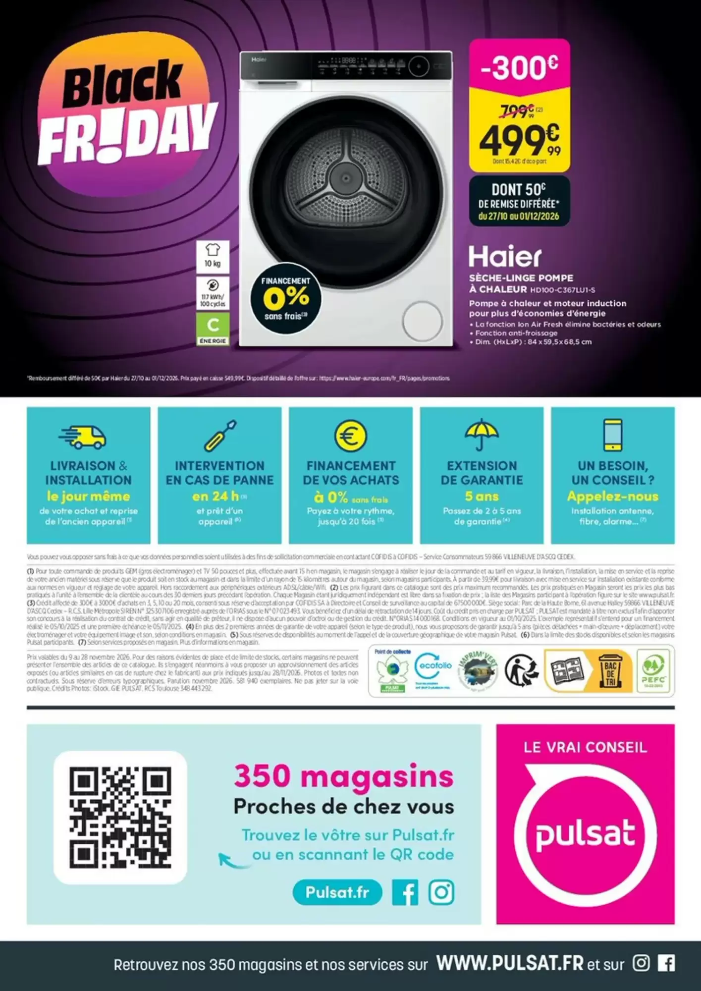 Du 26 Octobre - 28 Novembre
