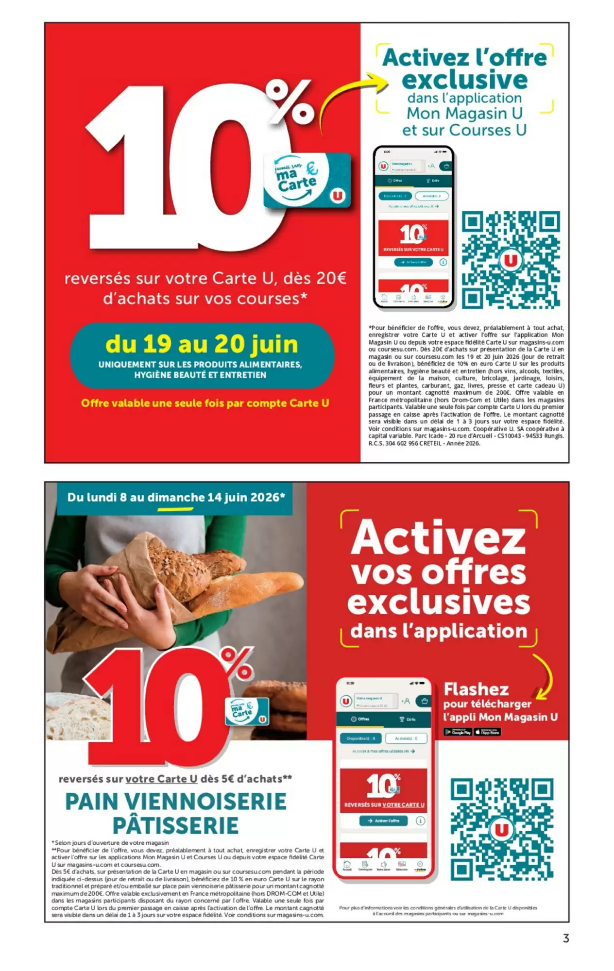 Catalogue Super U Du 23 Juin Au 5 Juillet 2026 - Image 1 Du 9 Juin