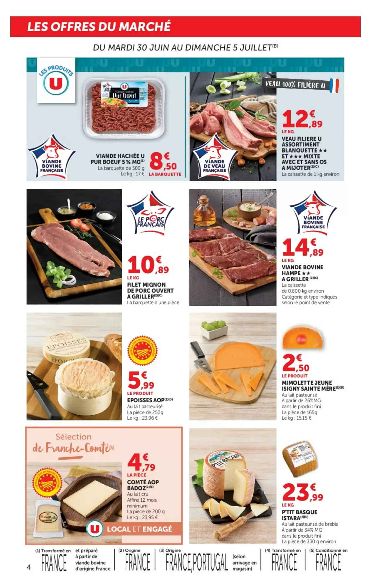 Catalogue U Express Du 14 Juillet Au 26 Juillet 2026 - Image 2 Du 30 Juin