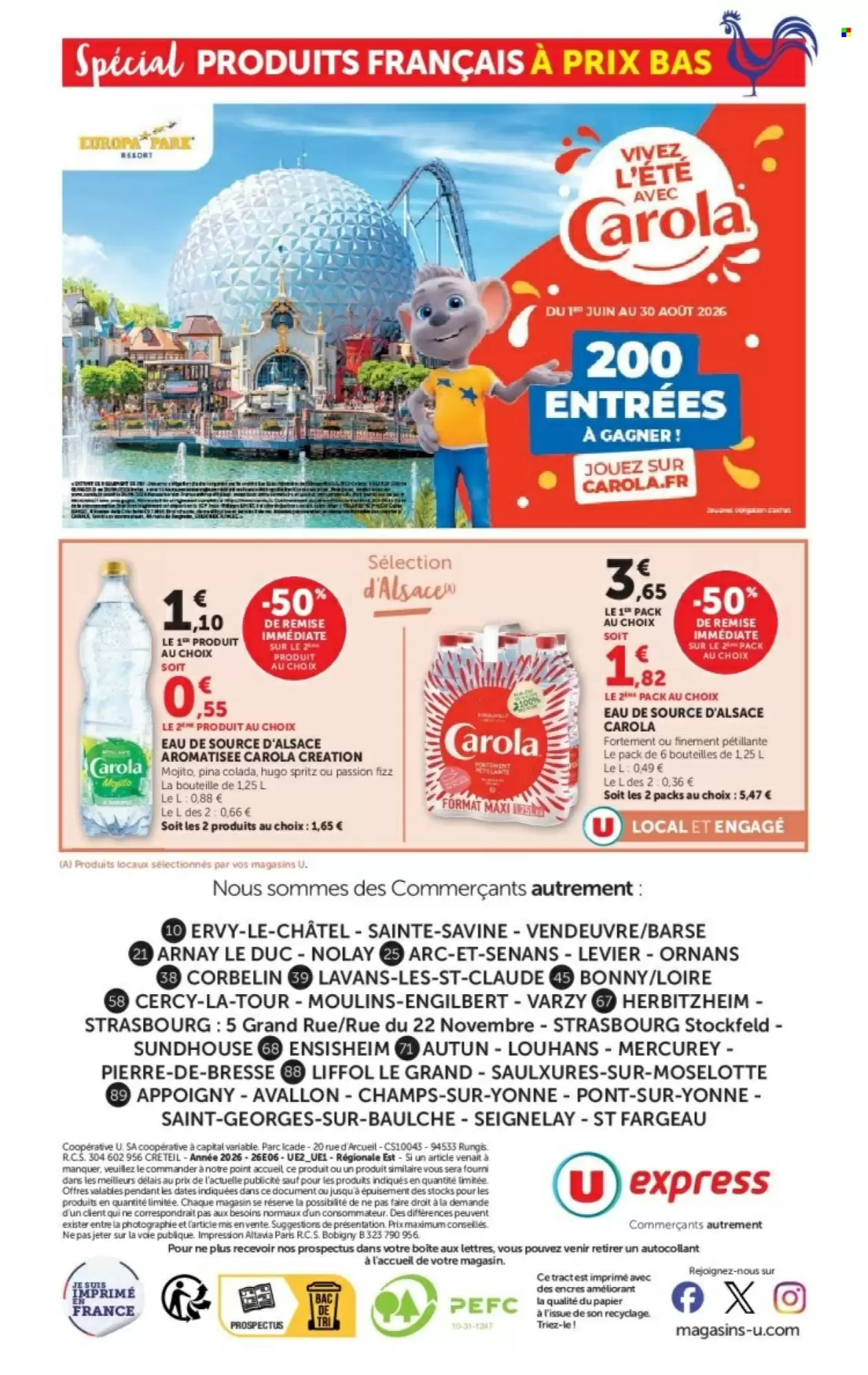 Catalogue U Express Du 14 Juillet Au 26 Juillet 2026 - Image 2 Du 7 Juillet