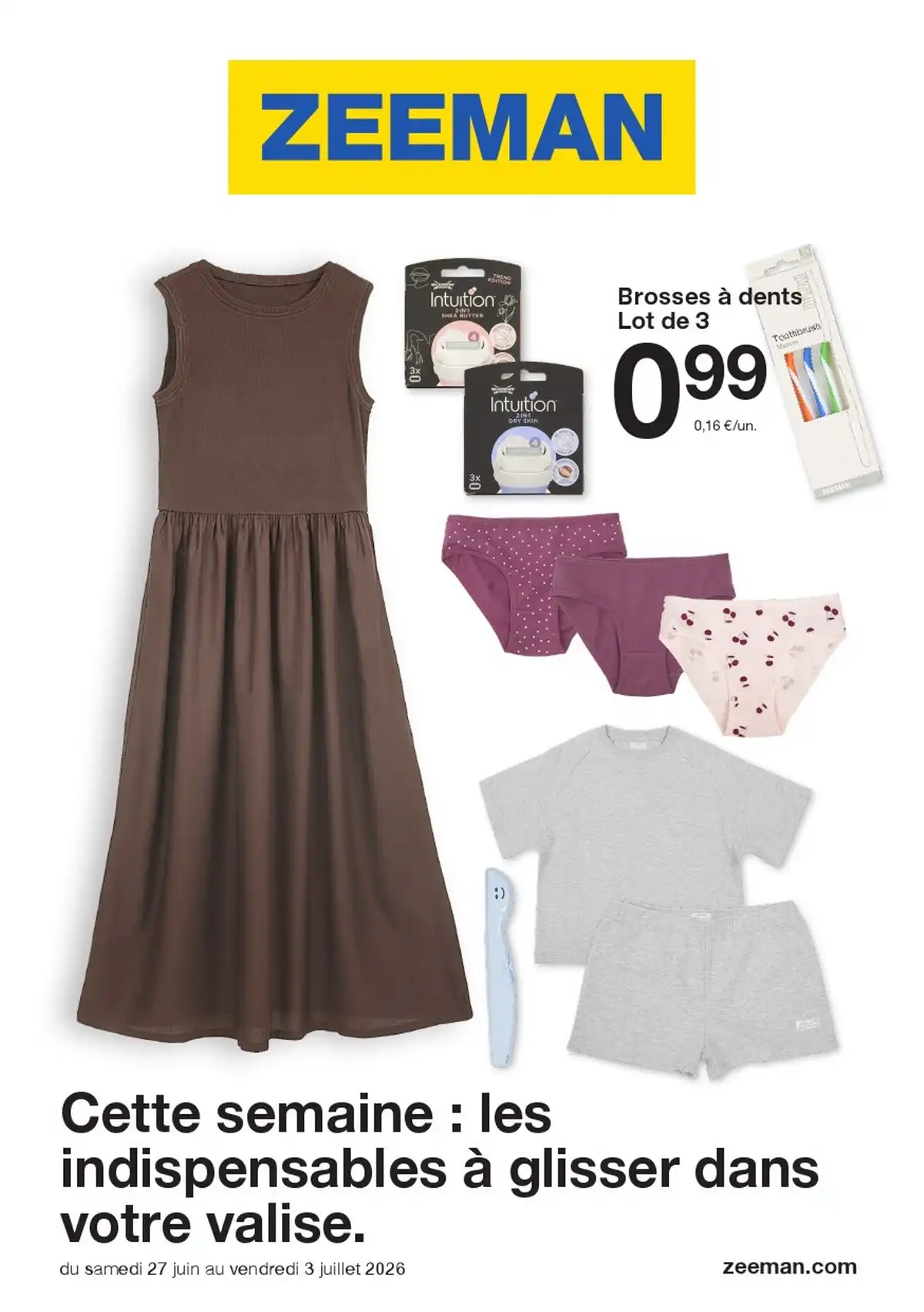 Catalogue Zeeman Du 4 Juillet Au 10 Juillet 2026 - Image 1 Catalogue Zeeman