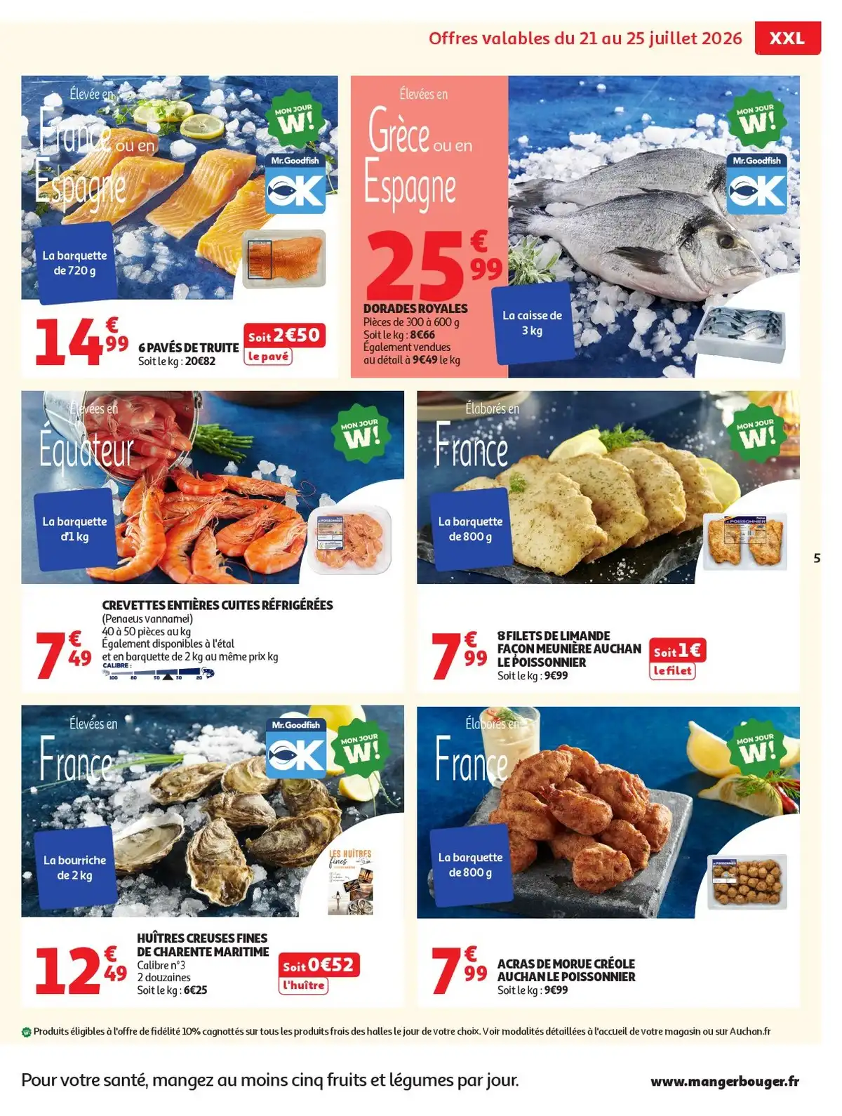 Catalogue Auchan Du 28 Juillet Au 9 Août 2026 - Image 1 Catalogue Auchan Du 28 Juillet Au 9 Août 2026 - Page
