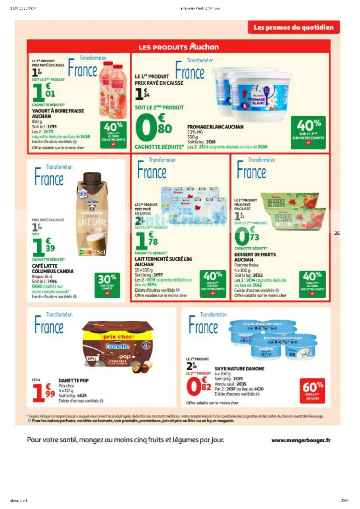 Catalogue Auchan Du 28 Juillet Au 9 Août 2026 - Image 3 Du 28 Juillet