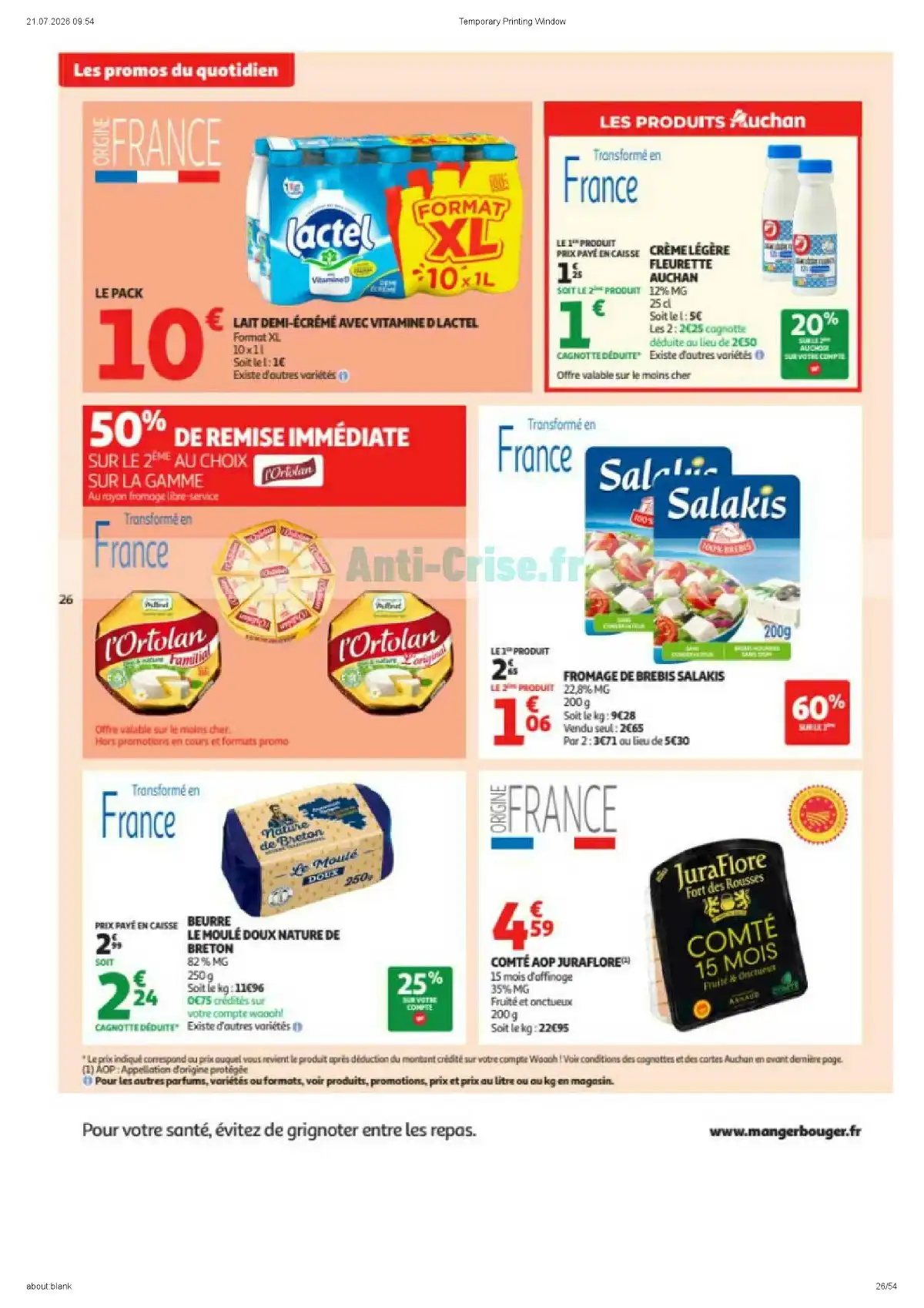 Catalogue Auchan Du 28 Juillet Au 9 Août 2026 - Image 4 Du 28 Juillet