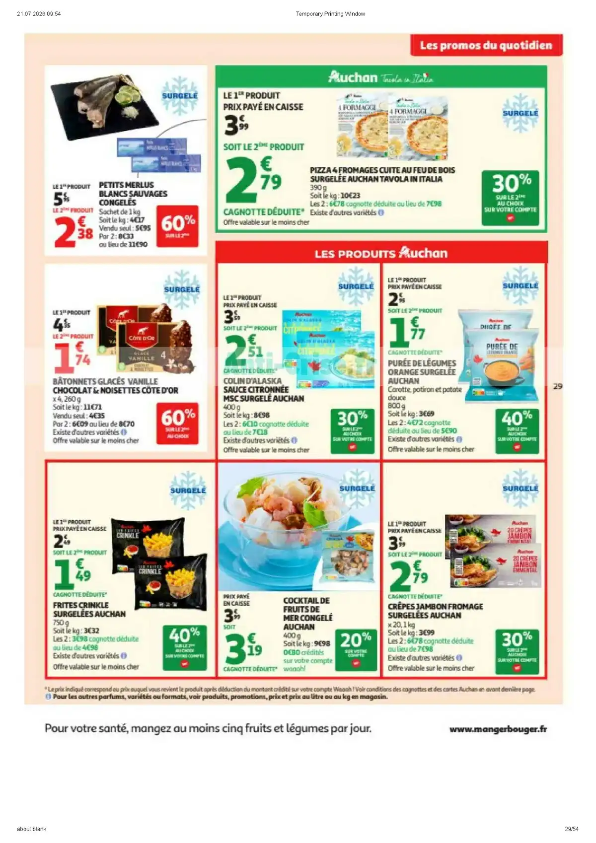 Catalogue Auchan Du 28 Juillet Au 9 Août 2026 - Image 3 Du 28 Juillet