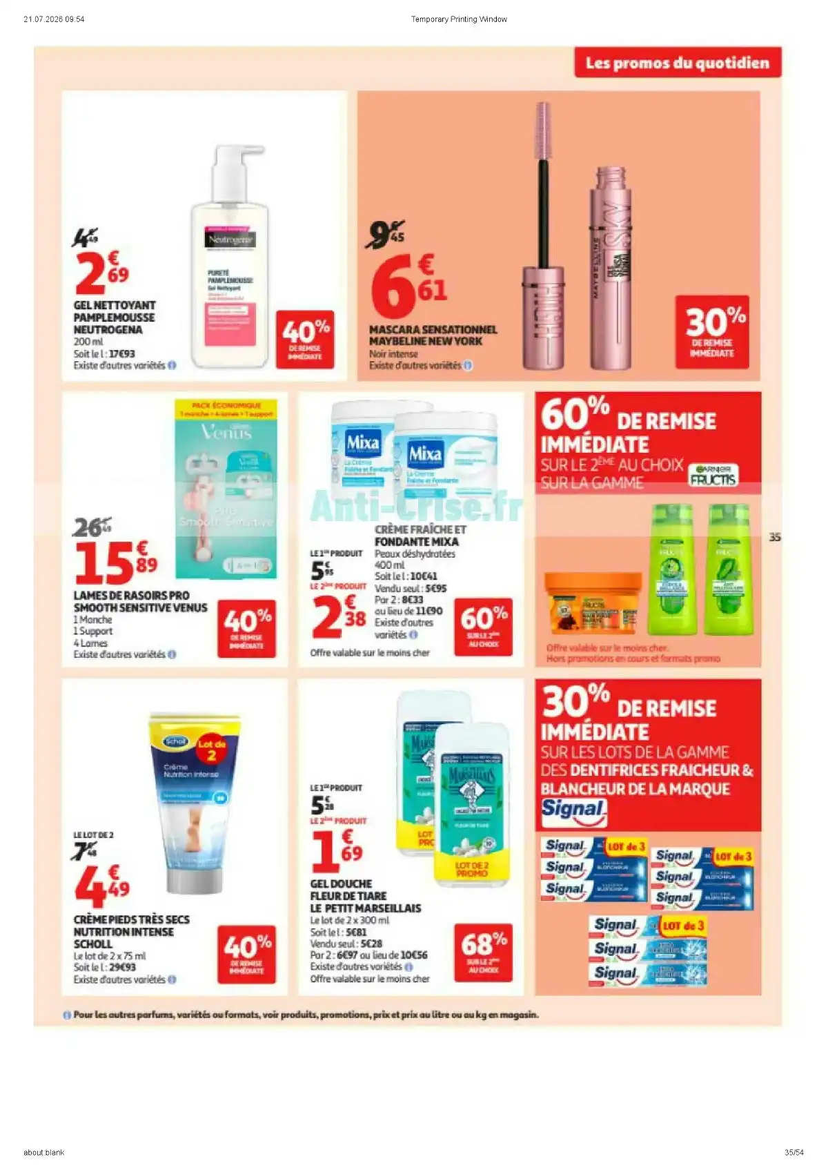 Catalogue Auchan Du 28 Juillet Au 9 Août 2026 - Image 1 Du 28 Juillet
