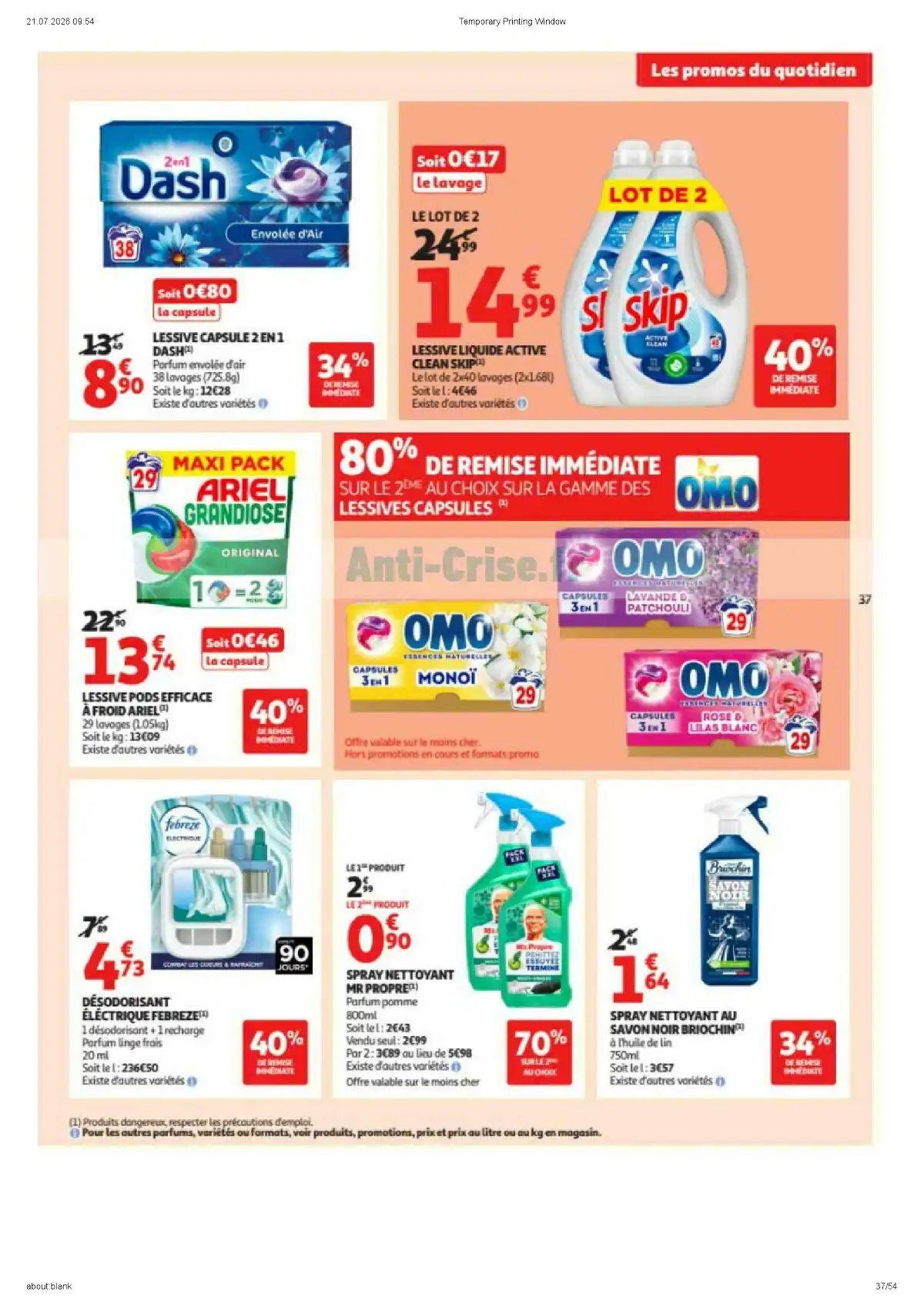 Catalogue Auchan Du 28 Juillet Au 9 Août 2026 - Image 3 Du 28 Juillet