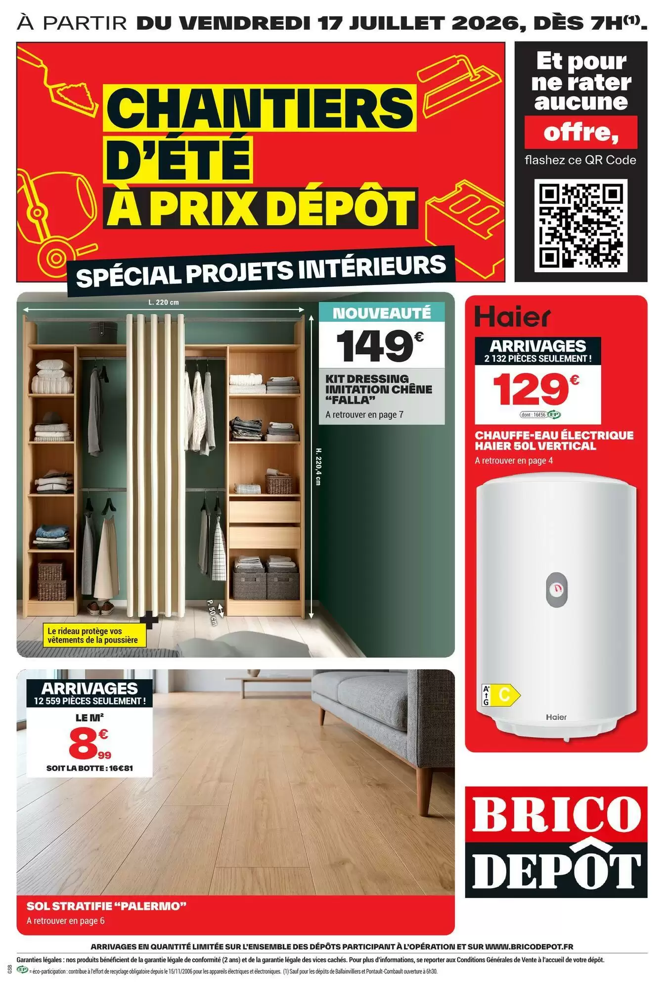 Catalogue Brico Dépôt Du 31 Juillet Au 13 Août 2026 - Image 1 17 Juillet