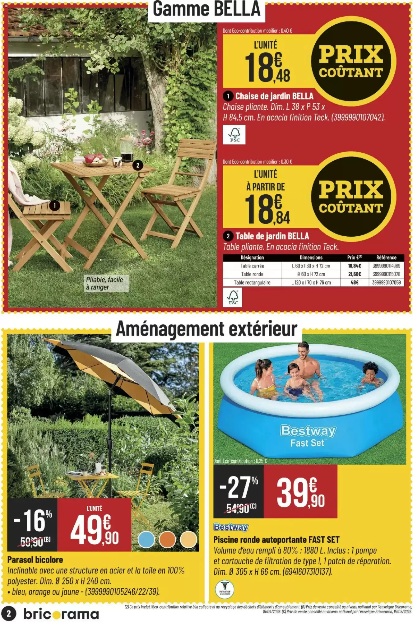 Catalogue Bricomarché Du 29 Juillet Au 8 Août 2026 - Image 2 Du 15 Juillet