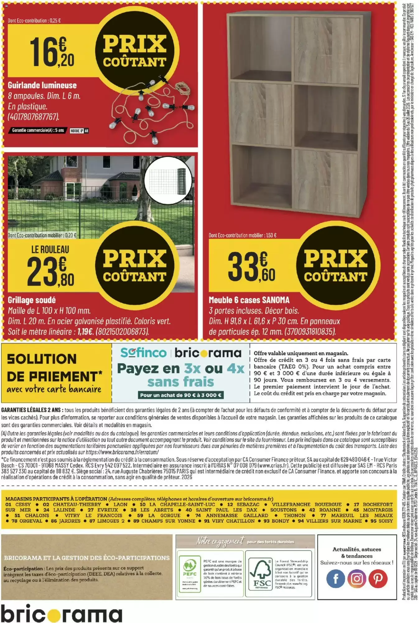 Catalogue Bricomarché Du 29 Juillet Au 8 Août 2026 - Image 2 Du 15 Juillet