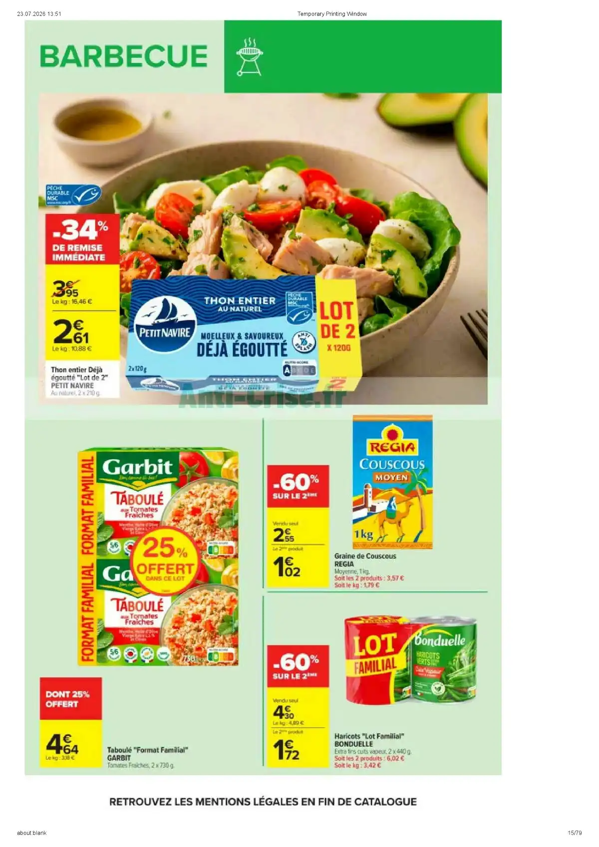 Catalogue Carrefour Market Du 11 Août Au 23 Août 2026 - Image 3 Catalogue Carrefour