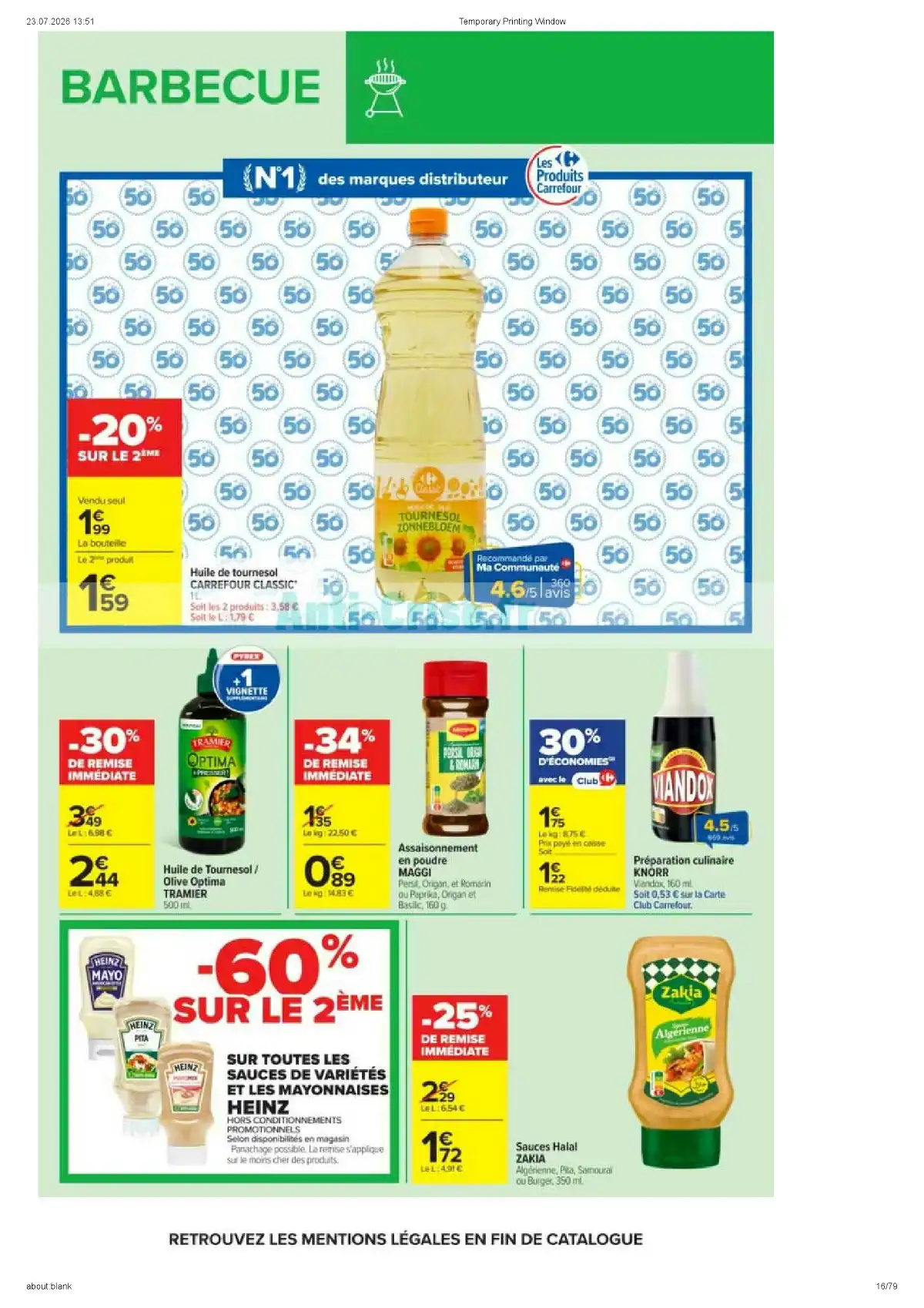 Catalogue Carrefour Market Du 11 Août Au 23 Août 2026 - Image 4 Catalogue Carrefour