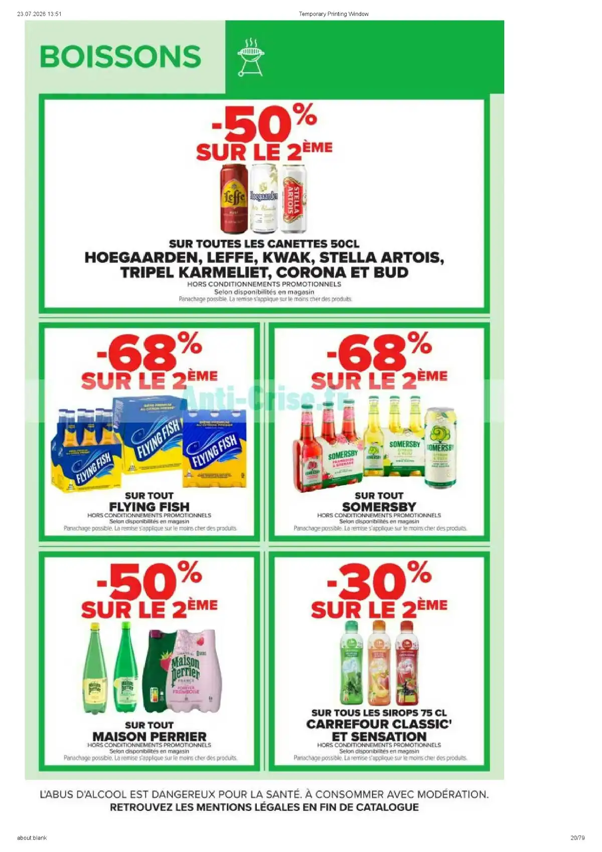 Catalogue Carrefour Market Du 11 Août Au 23 Août 2026 - Image 4 Catalogue Carrefour
