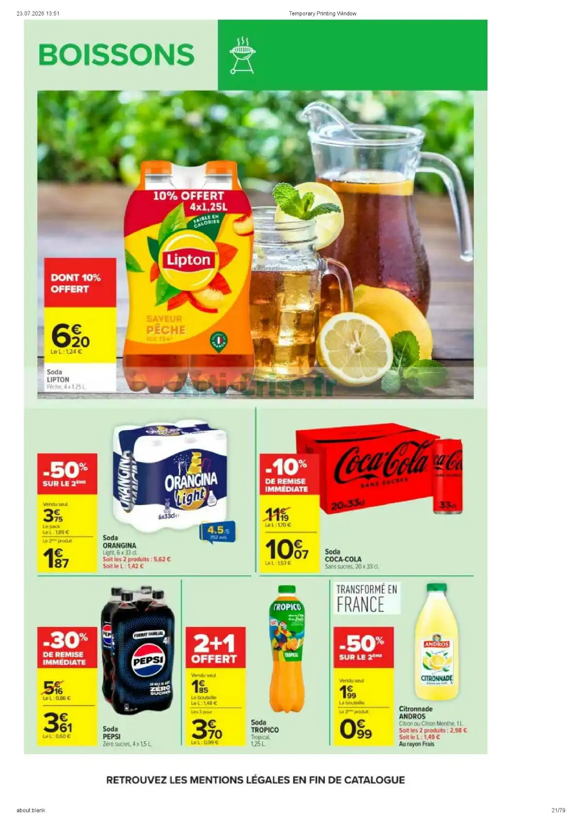 Catalogue Carrefour