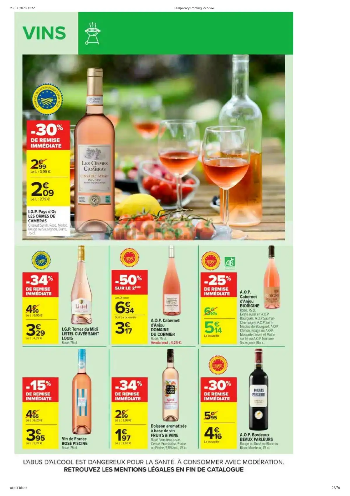 Catalogue Carrefour