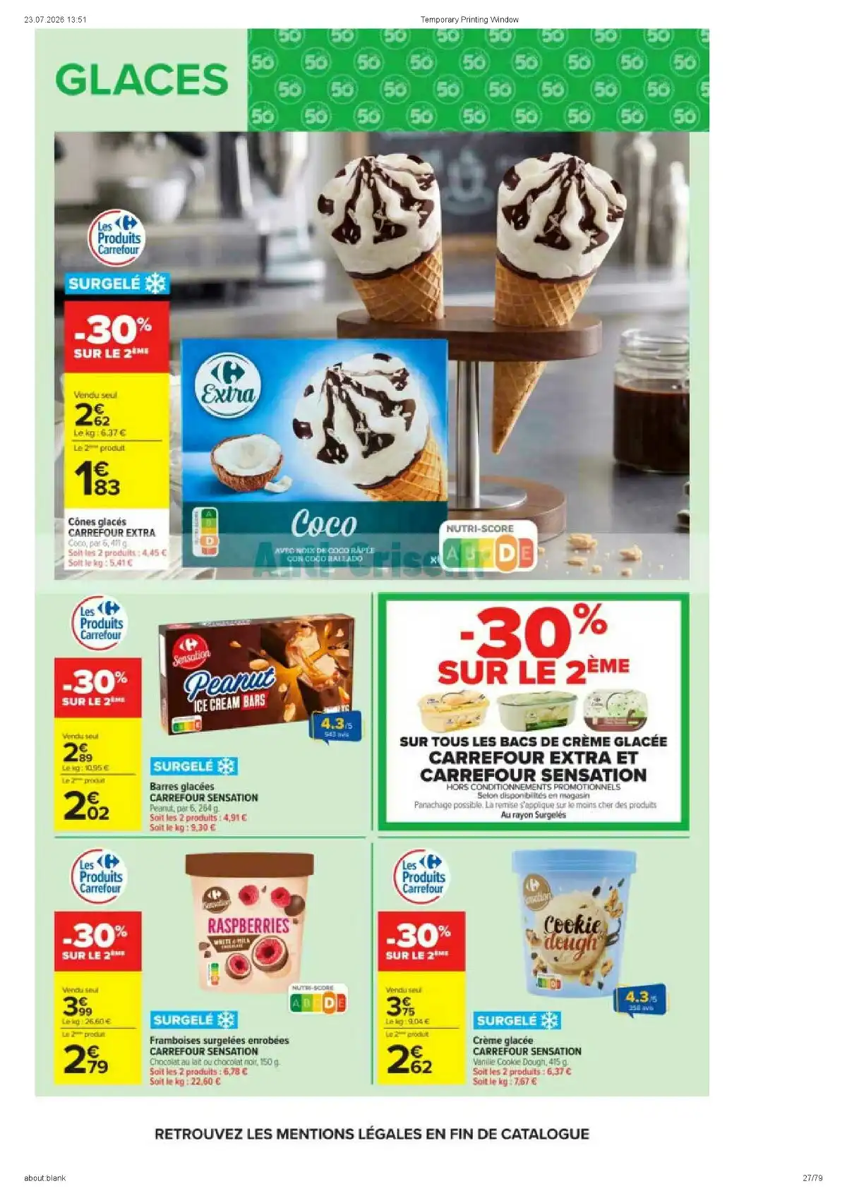 Catalogue Carrefour
