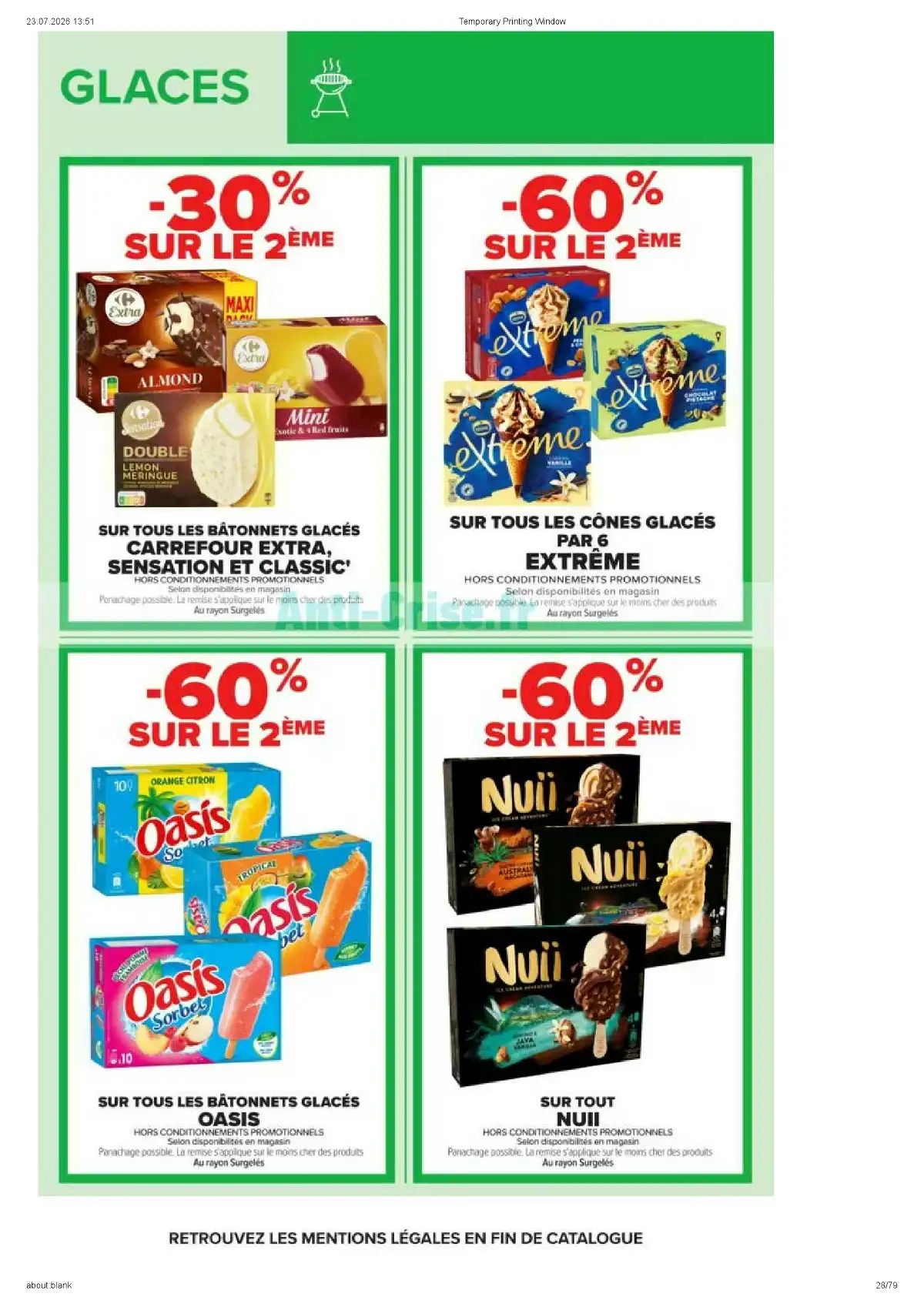 Catalogue Carrefour