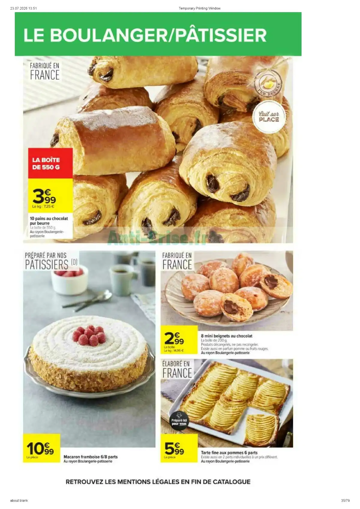 Catalogue Carrefour