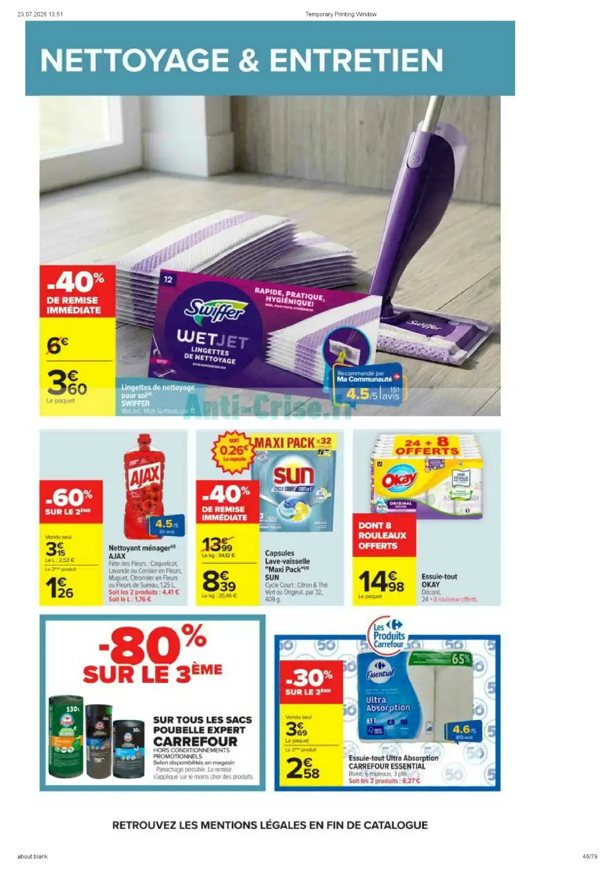 Catalogue Carrefour