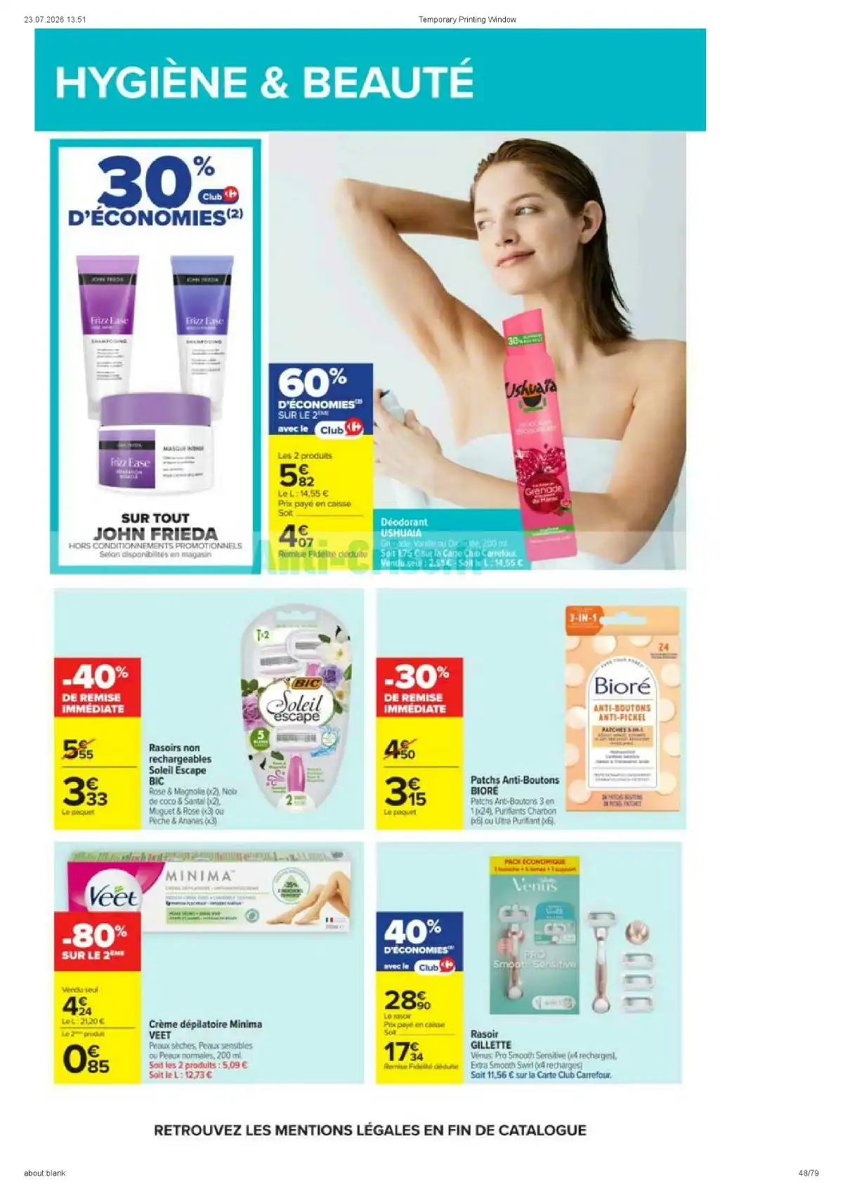 Catalogue Carrefour